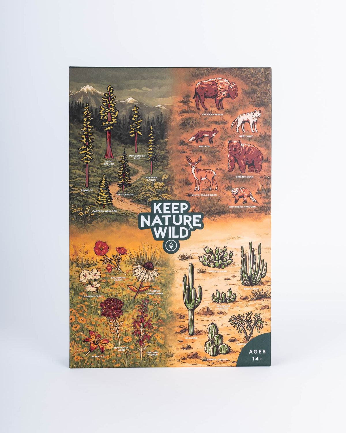 Keep Nature Wild Puzzle Nature Study Puzzle | 18.5 x 27.75" | 1000 Piece