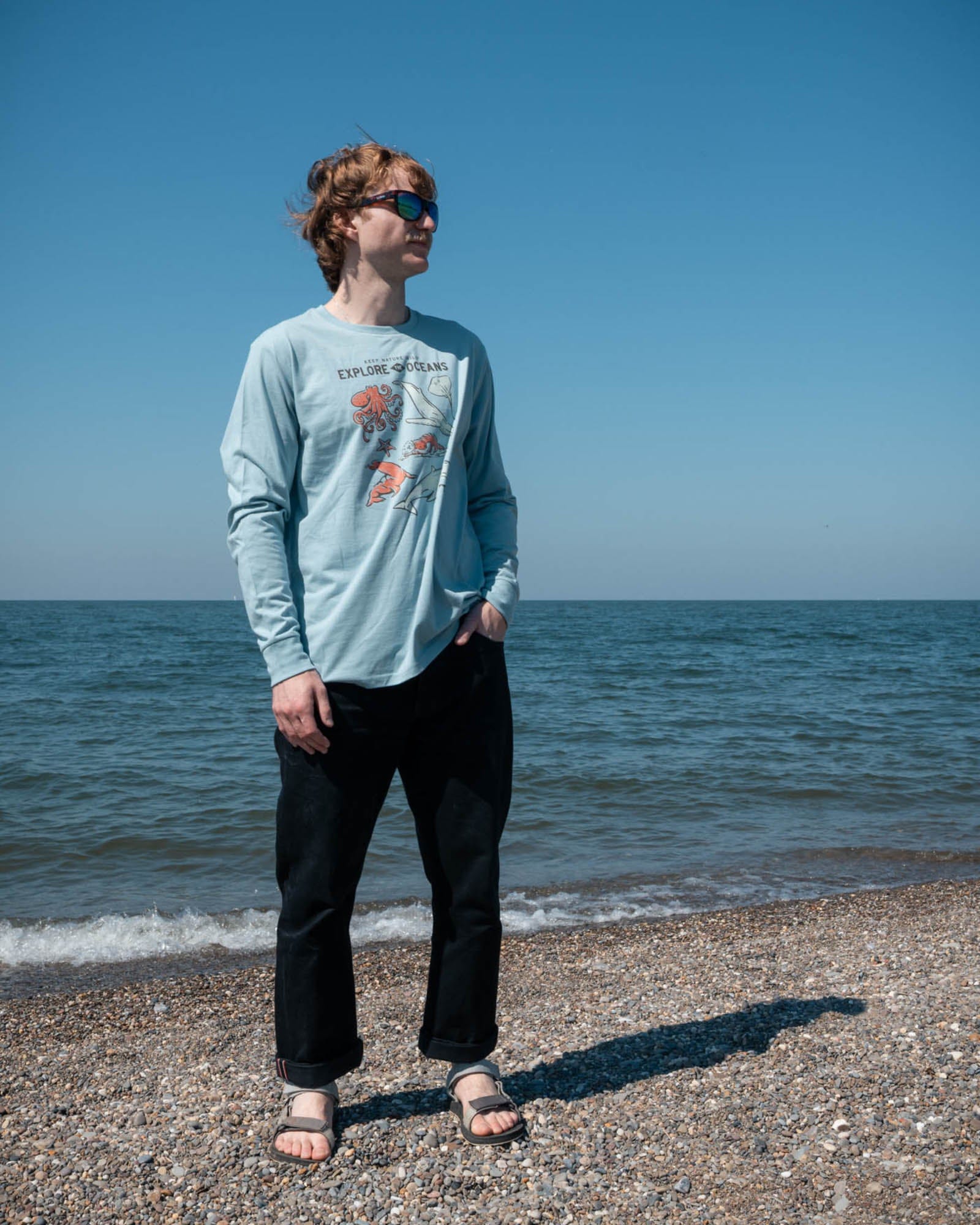 Keep Nature Wild Long Sleeve Nature Study West Coast Unisex Long Sleeve Shirt | Morning Mist