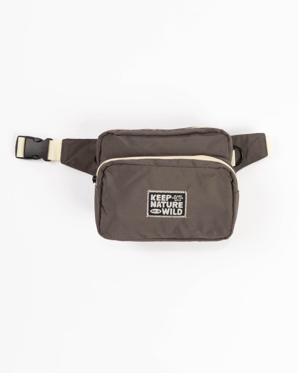 Keep Nature Wild PREORDER: KNW Fanny Pack | Coal/Cream