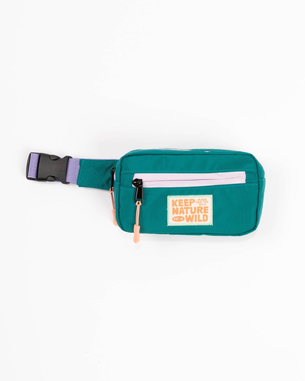 Keep Nature Wild PREORDER: KNW Fanny Pack Mini | Teal/Lavender