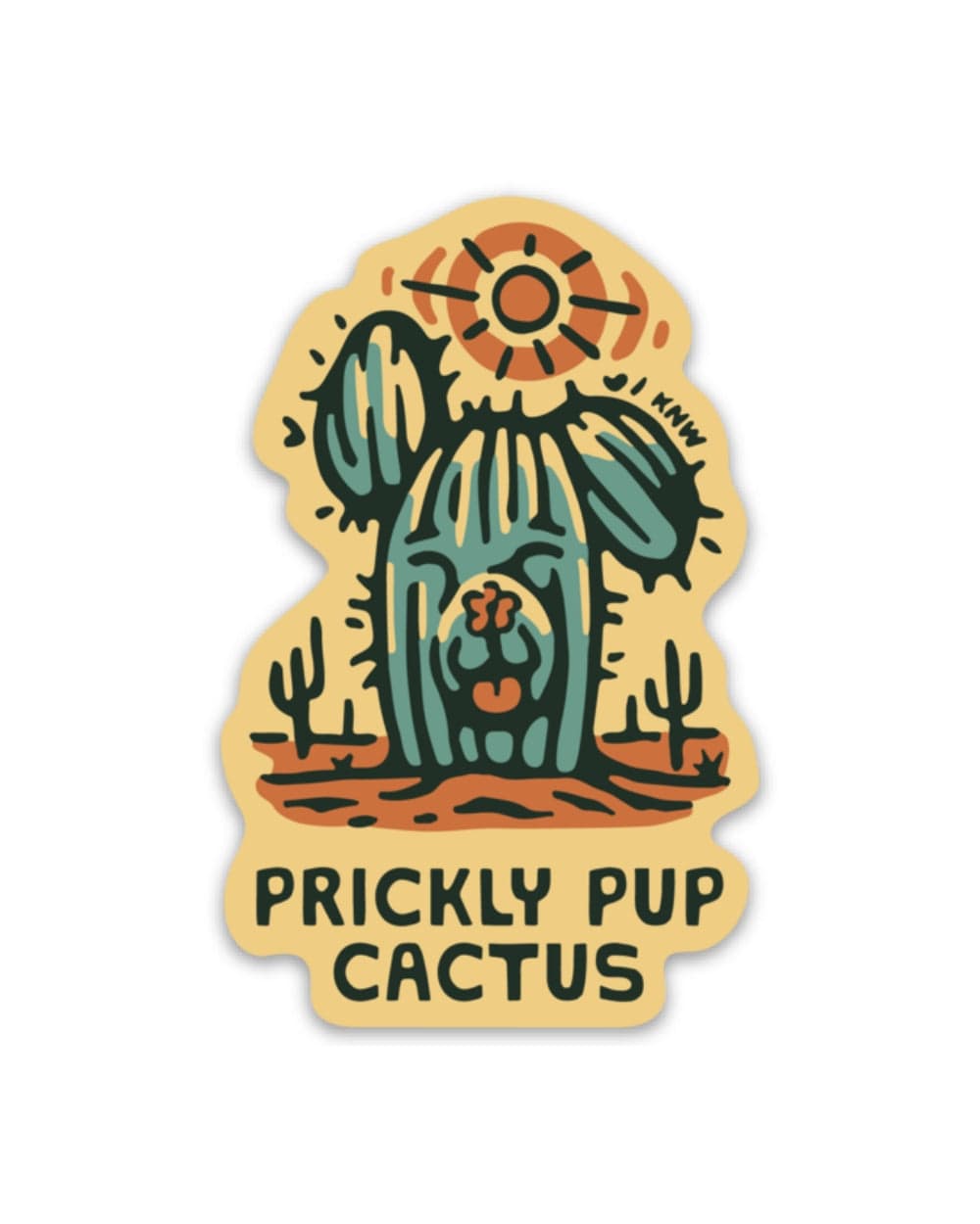 Keep Nature Wild Sticker Prickly Pup Cactus | Sticker