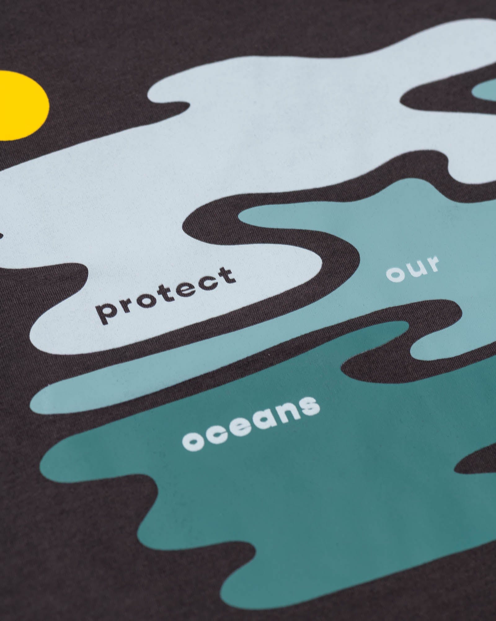 Keep Nature Wild Tee Protect Our Oceans Unisex Tee | Coal