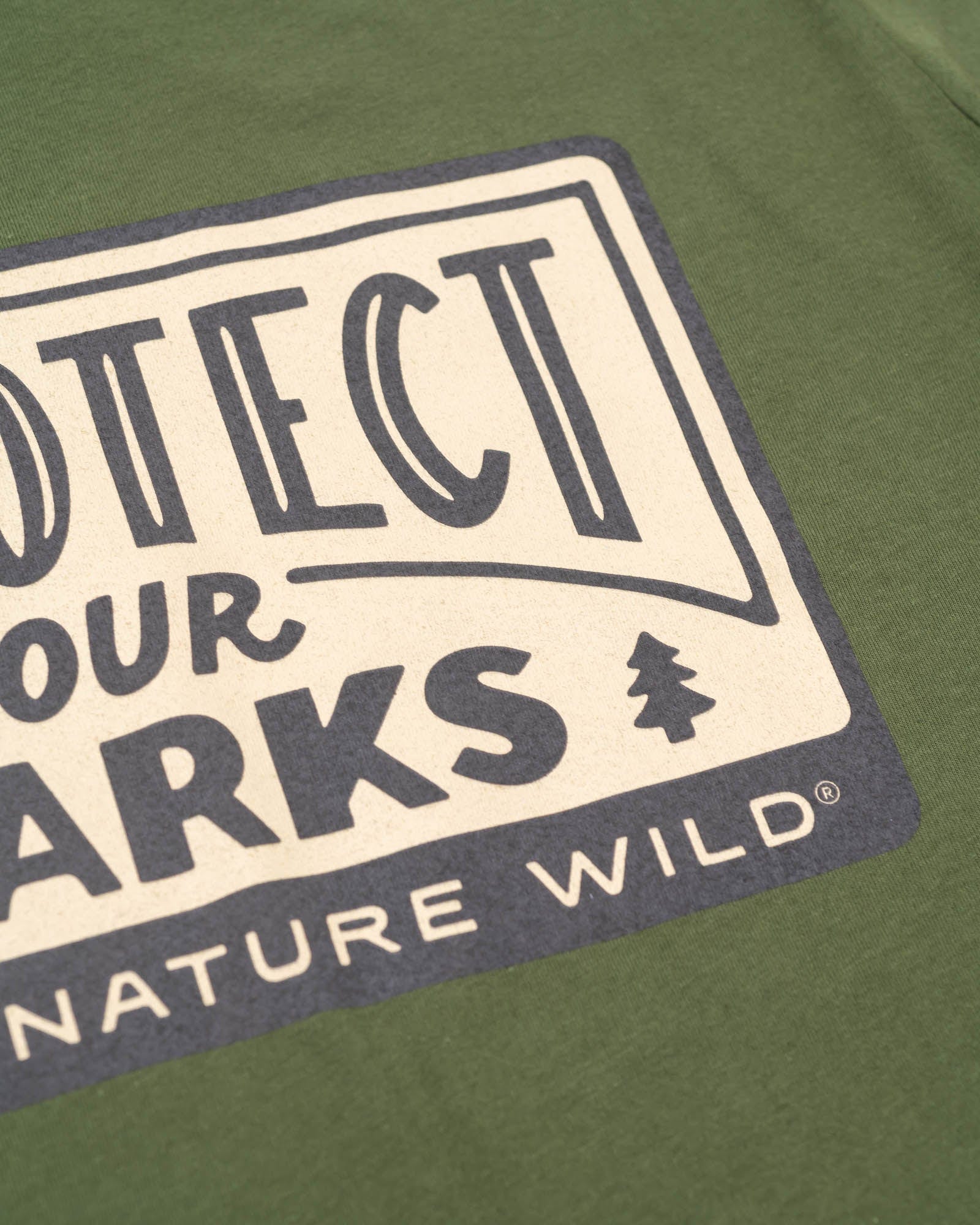 Keep Nature Wild Tee Protect Our Parks Unisex Tee | Olive