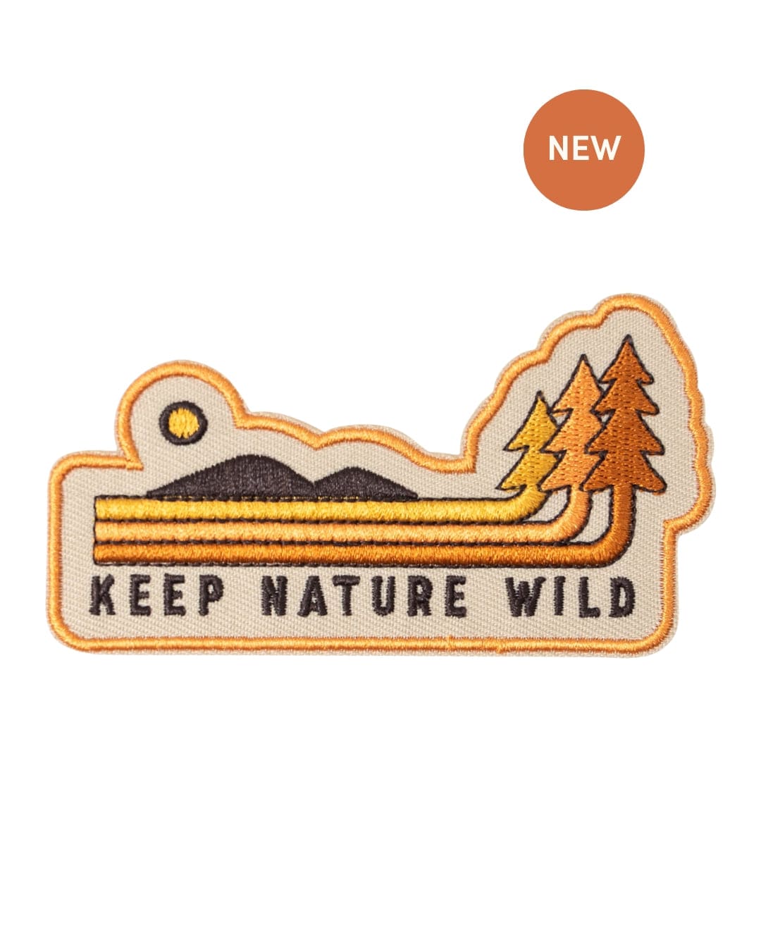 Keep Nature Wild Patch Retro Pines | Patch