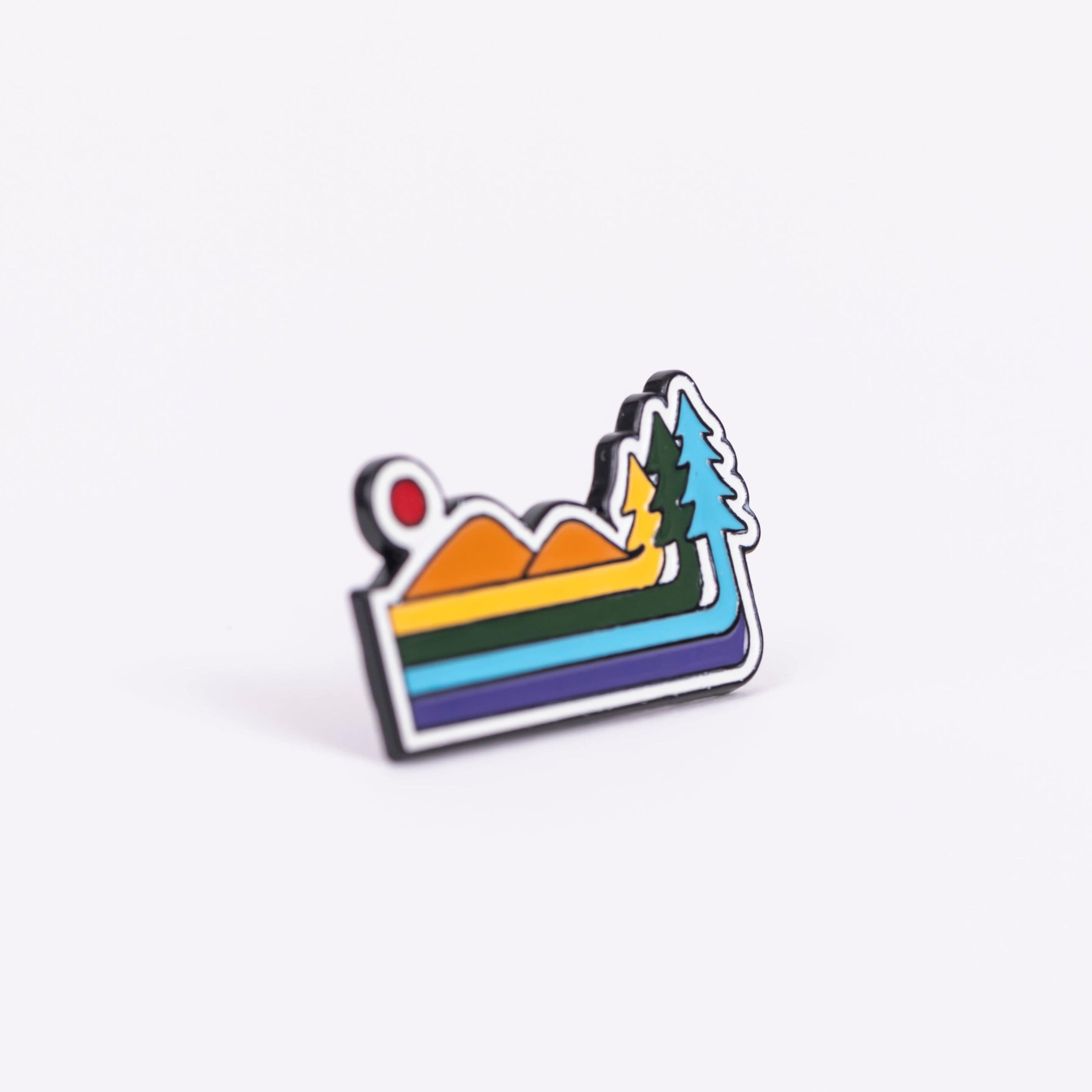 Keep Nature Wild Pin Retro Pride | Enamel Pin