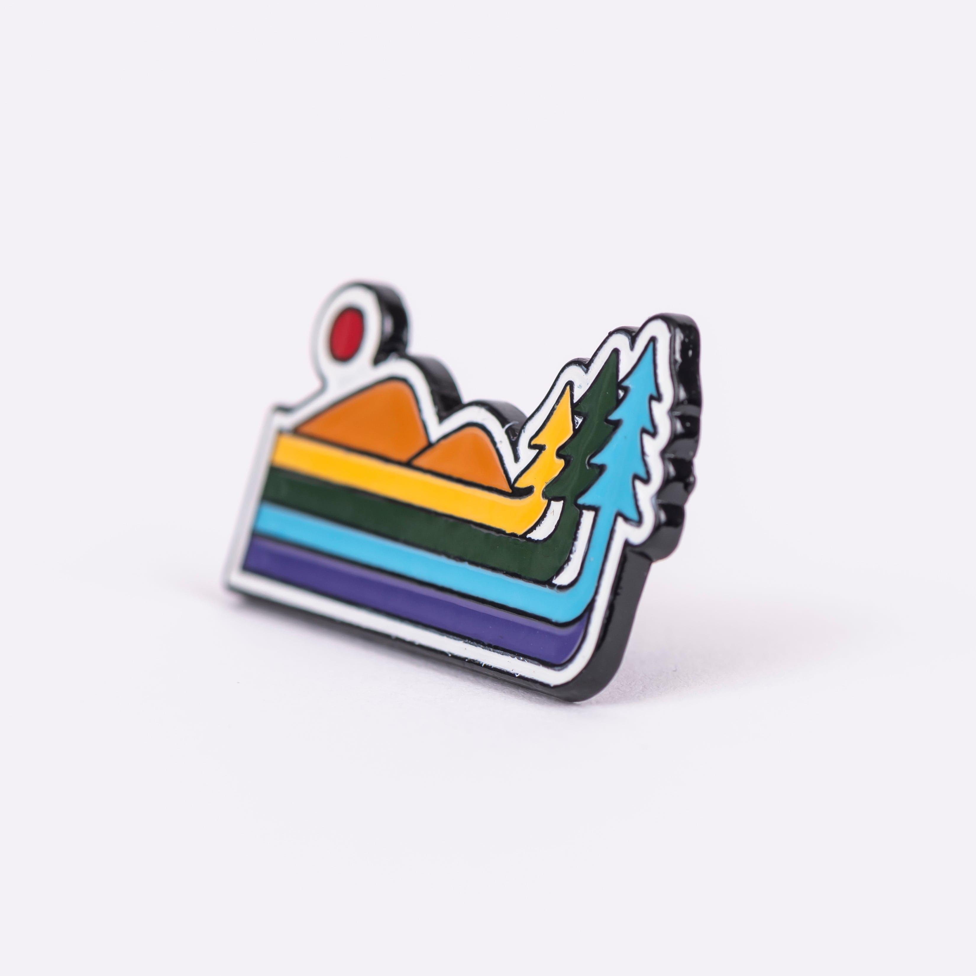 Keep Nature Wild Pin Retro Pride | Enamel Pin