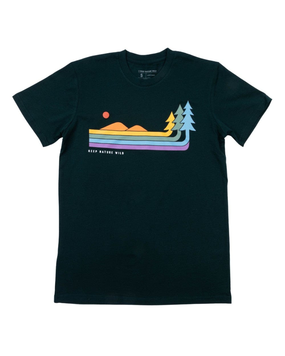 Keep Nature Wild Tee Retro Pride Unisex Tee | Pine