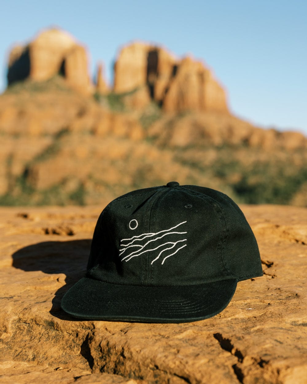 Keep Nature Wild Rising Sun Baseball Hat | Black