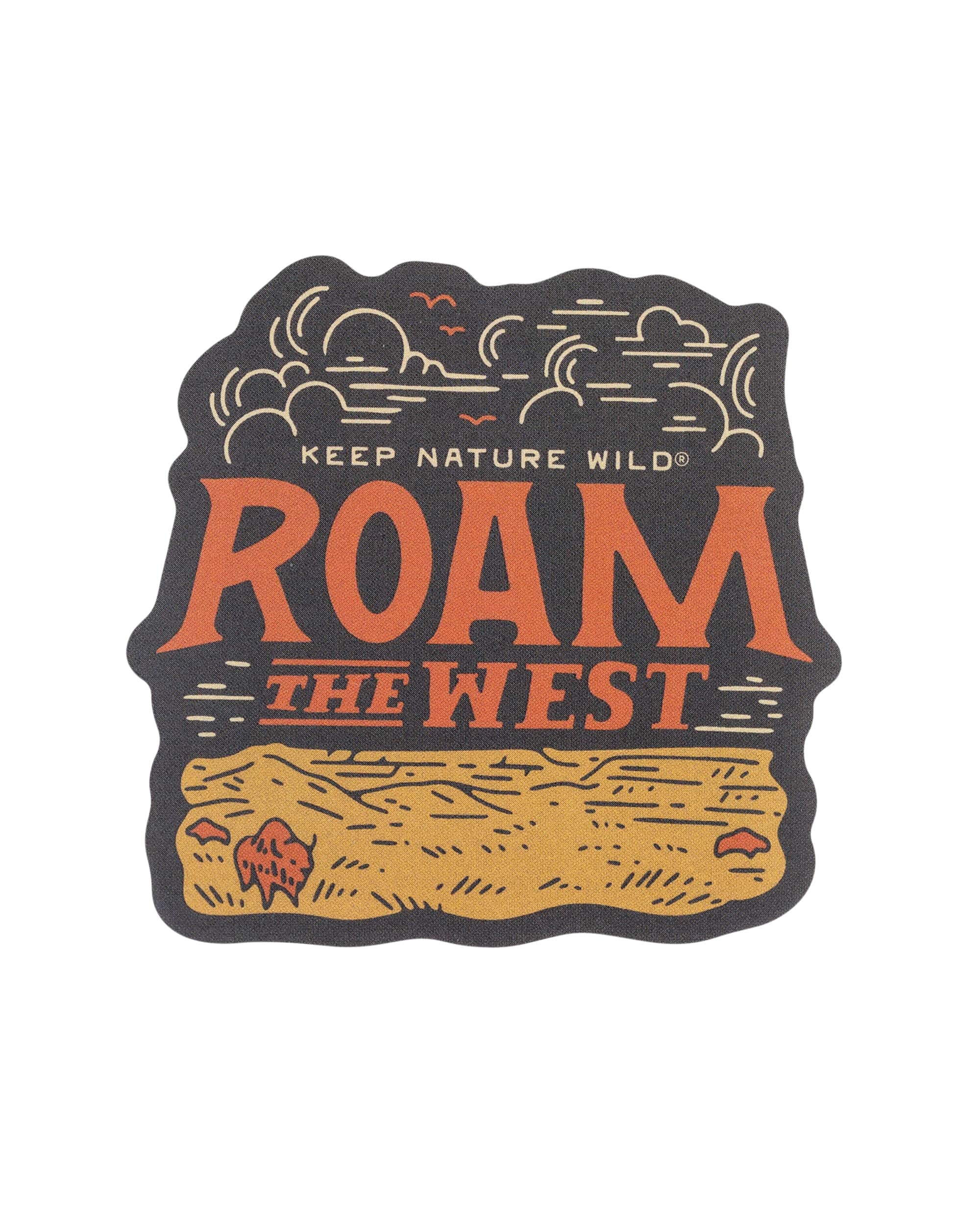 Keep Nature Wild Sticker Roam the West | Sticker
