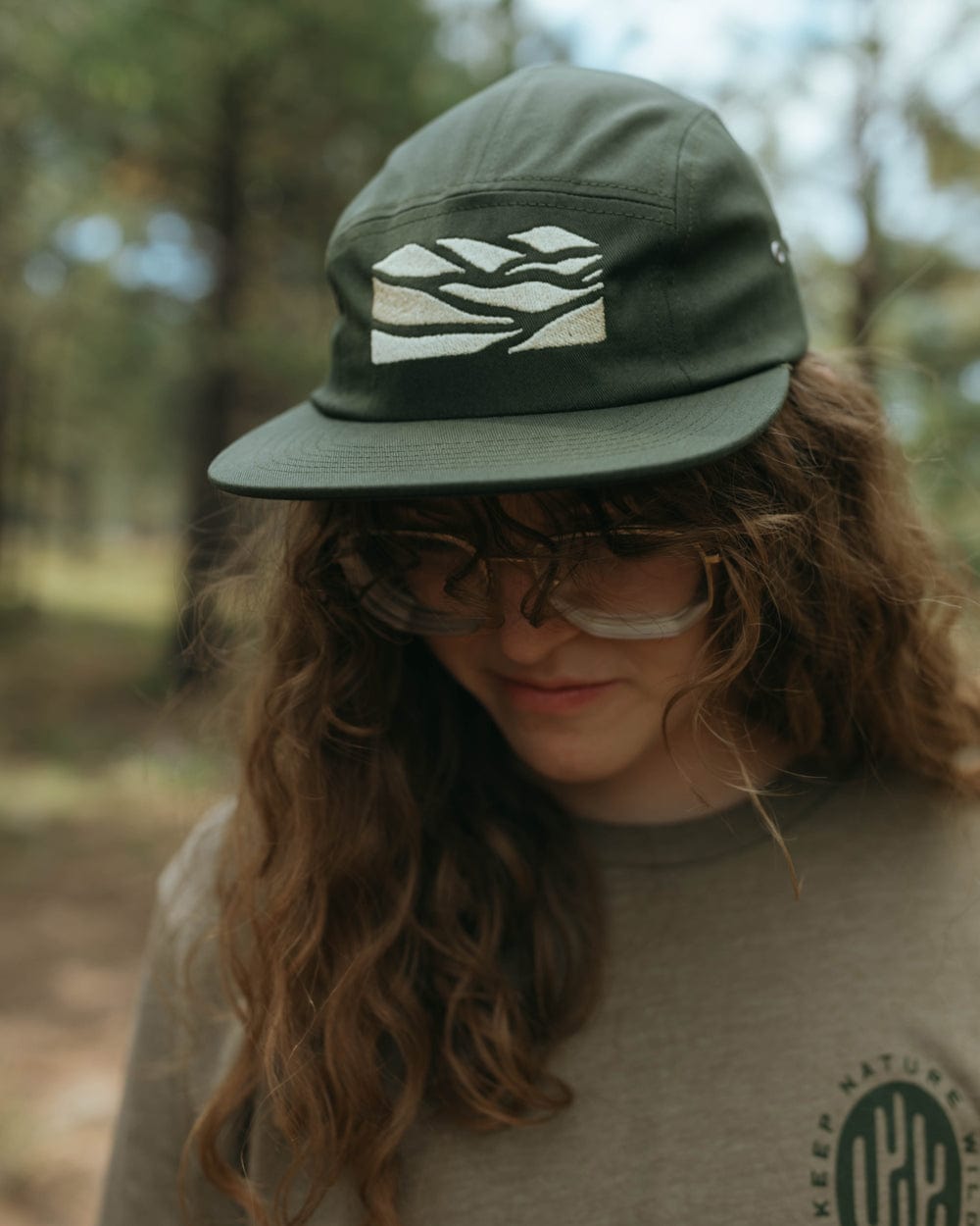 Keep Nature Wild Hat Roaming Ridgeline Camper Hat | Olive