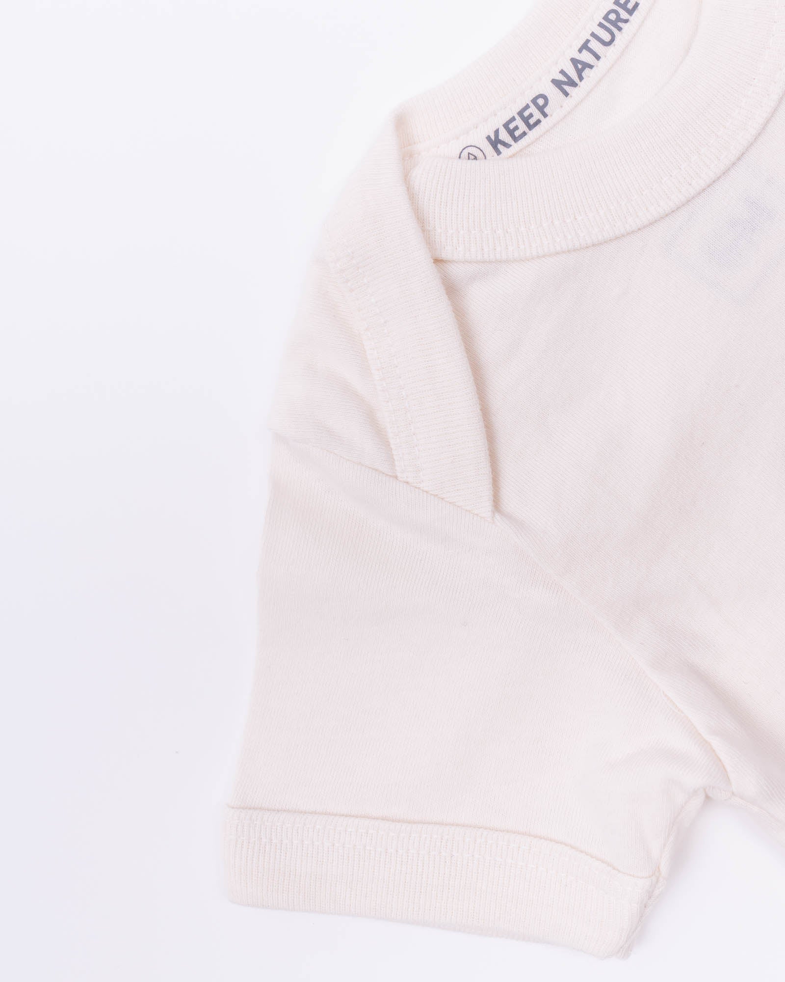 Keep Nature Wild Kids Say Yes to Adventure Baby Bodysuit | Heather Natural