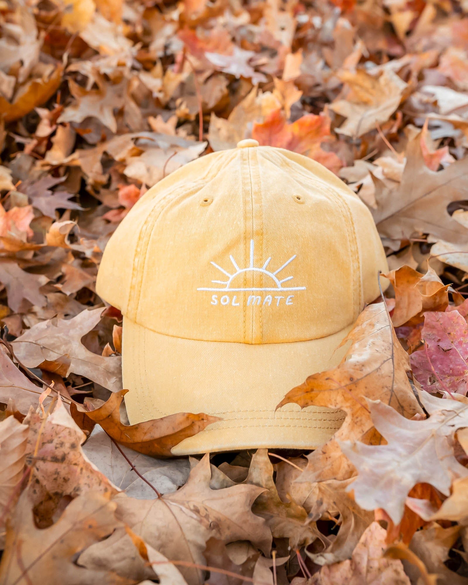 Keep Nature Wild Hat Sol Mate Dad Hat | Mustard