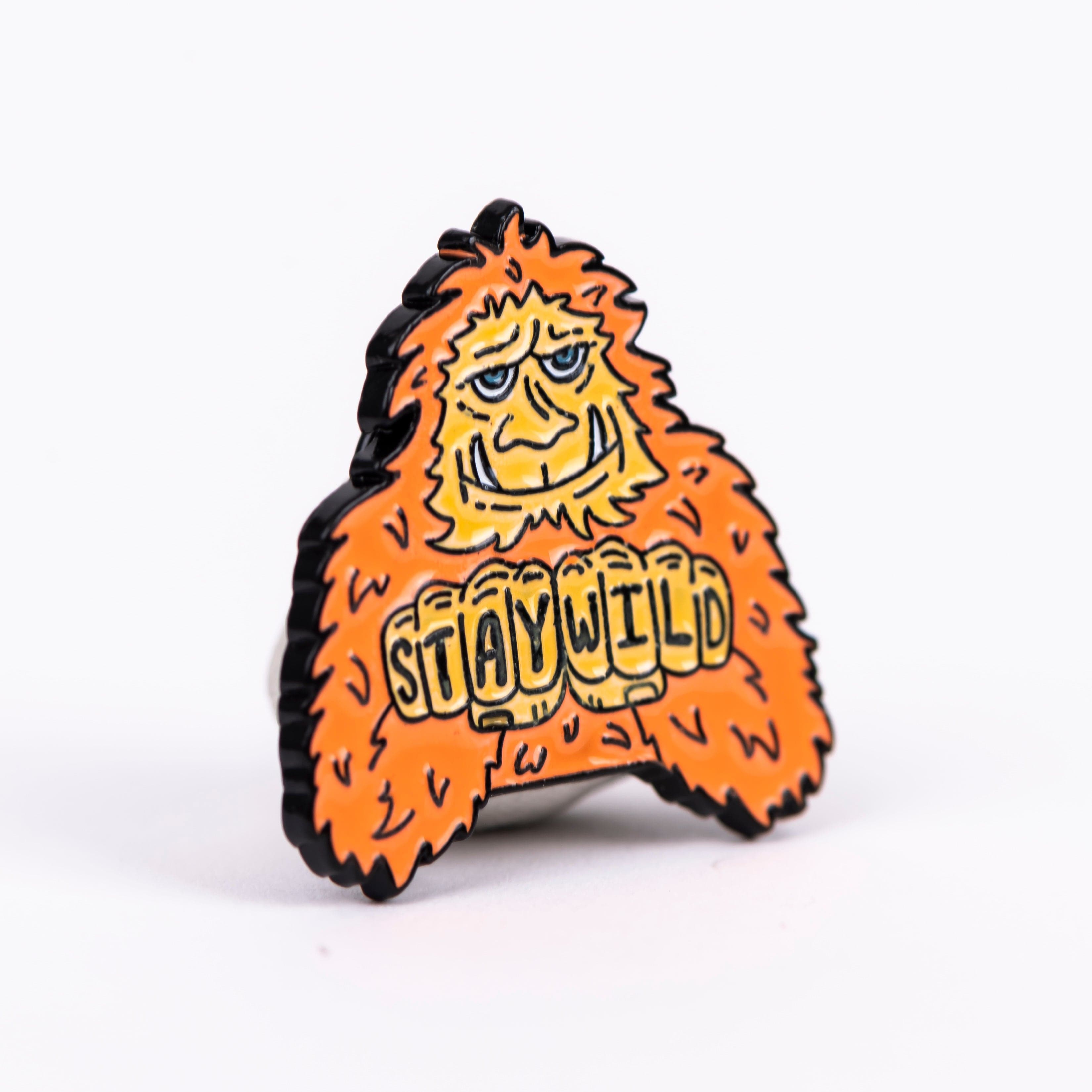 Keep Nature Wild Pin Squatch Life | Enamel Pin