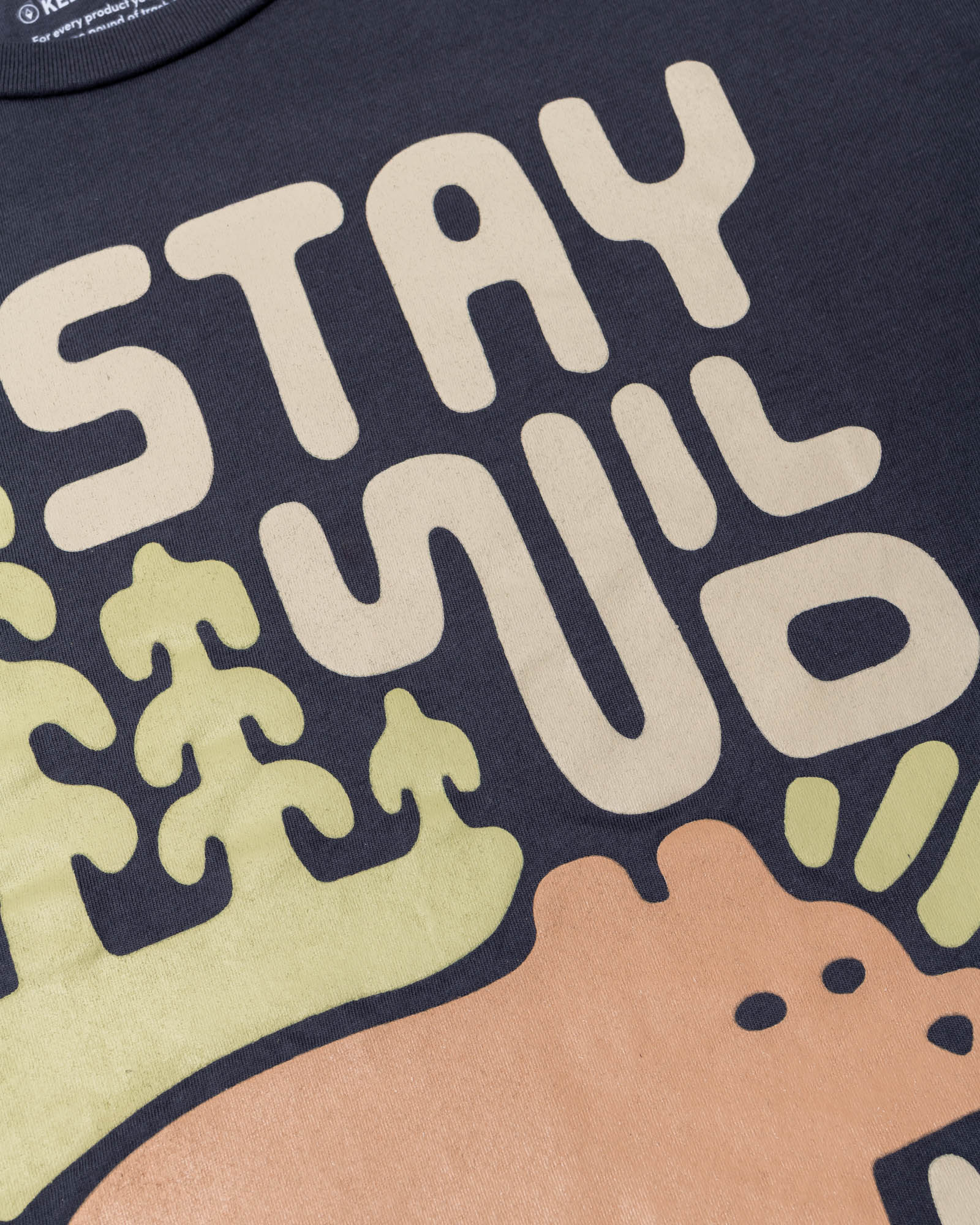 Keep Nature Wild Tee Stay Wild Grizzly Unisex Tee | Coal