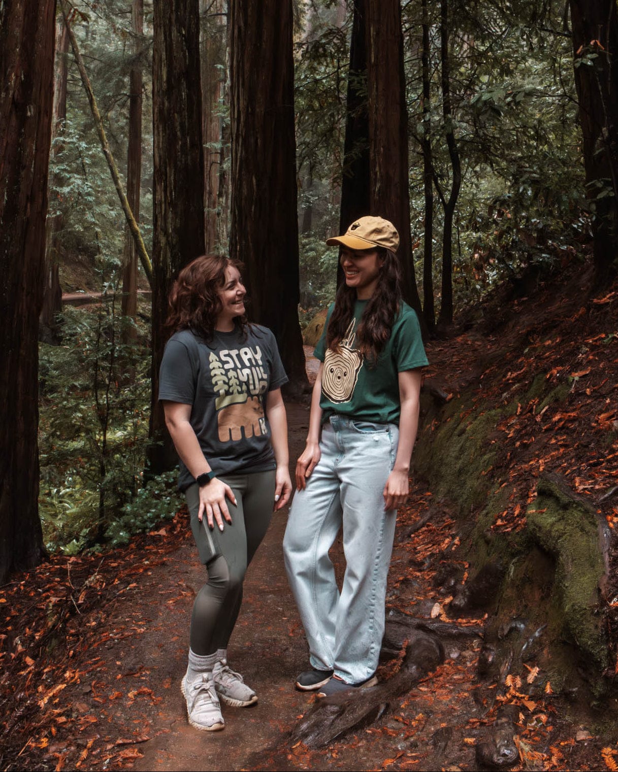 Keep Nature Wild Tee Stay Wild Grizzly Unisex Tee | Coal