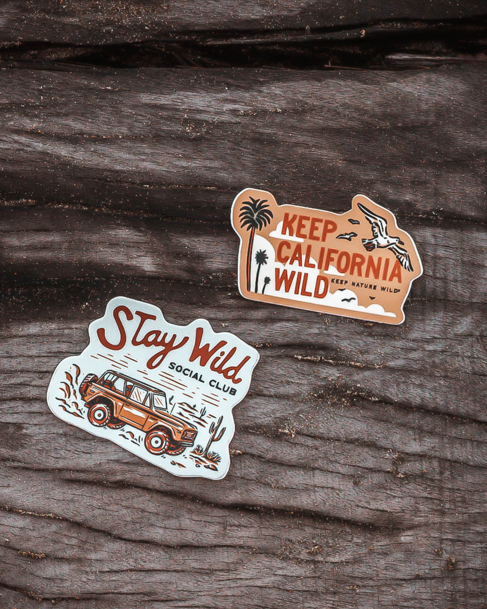 Keep Nature Wild Sticker Stay Wild Social Club | Sticker