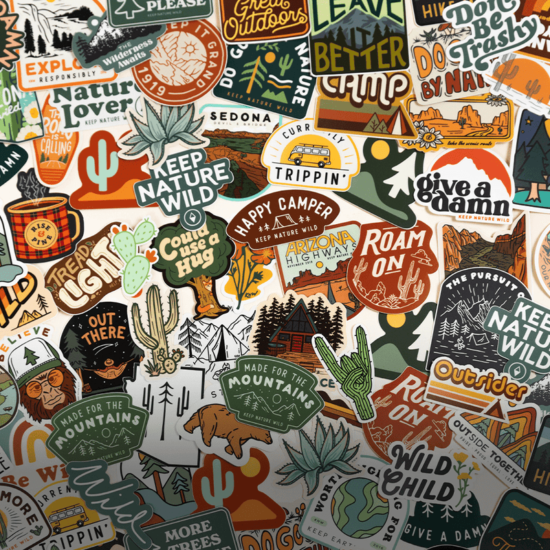 Keep Nature Wild Stickers