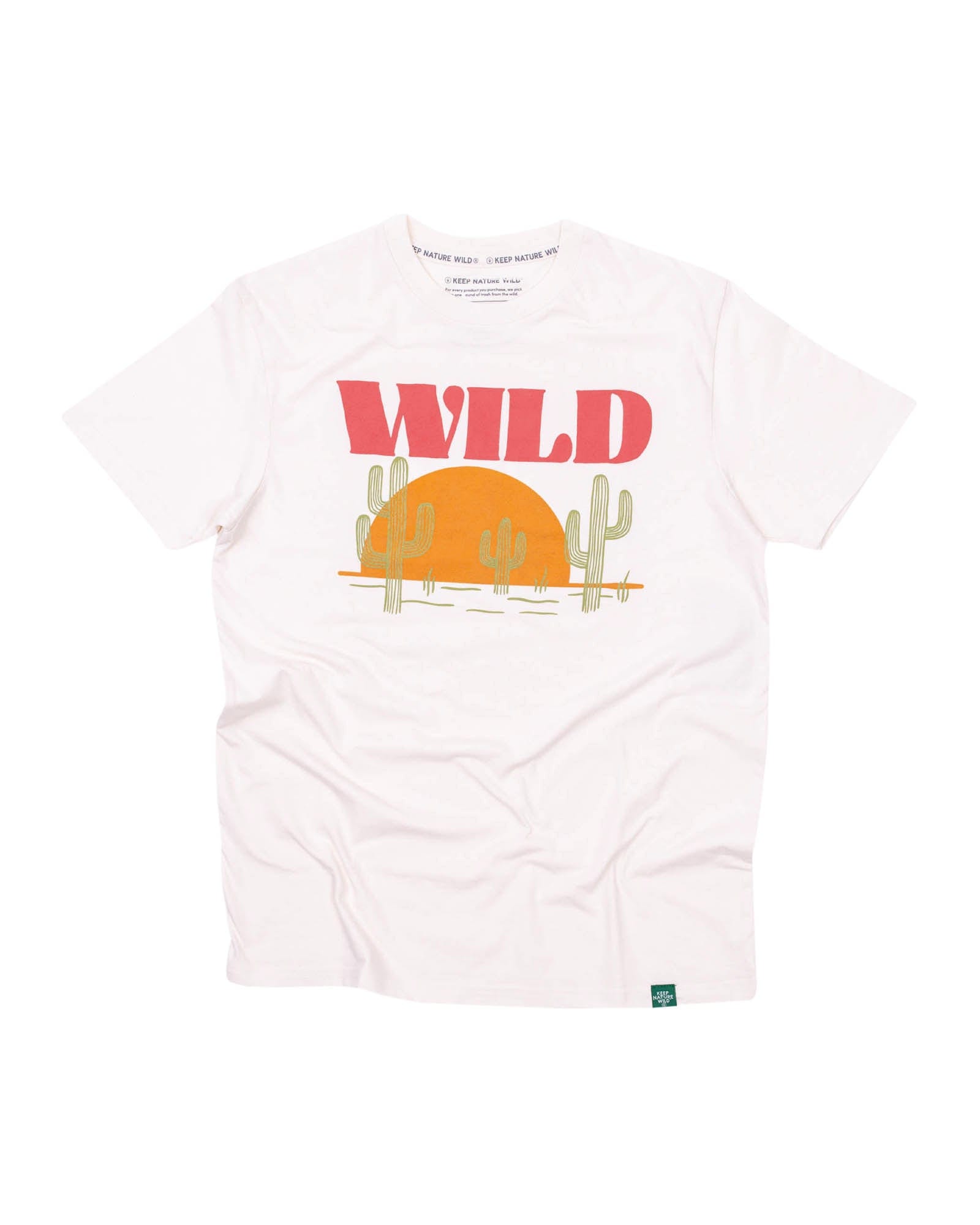 Keep Nature Wild Tee Sunset Chaser Unisex Tee | Natural