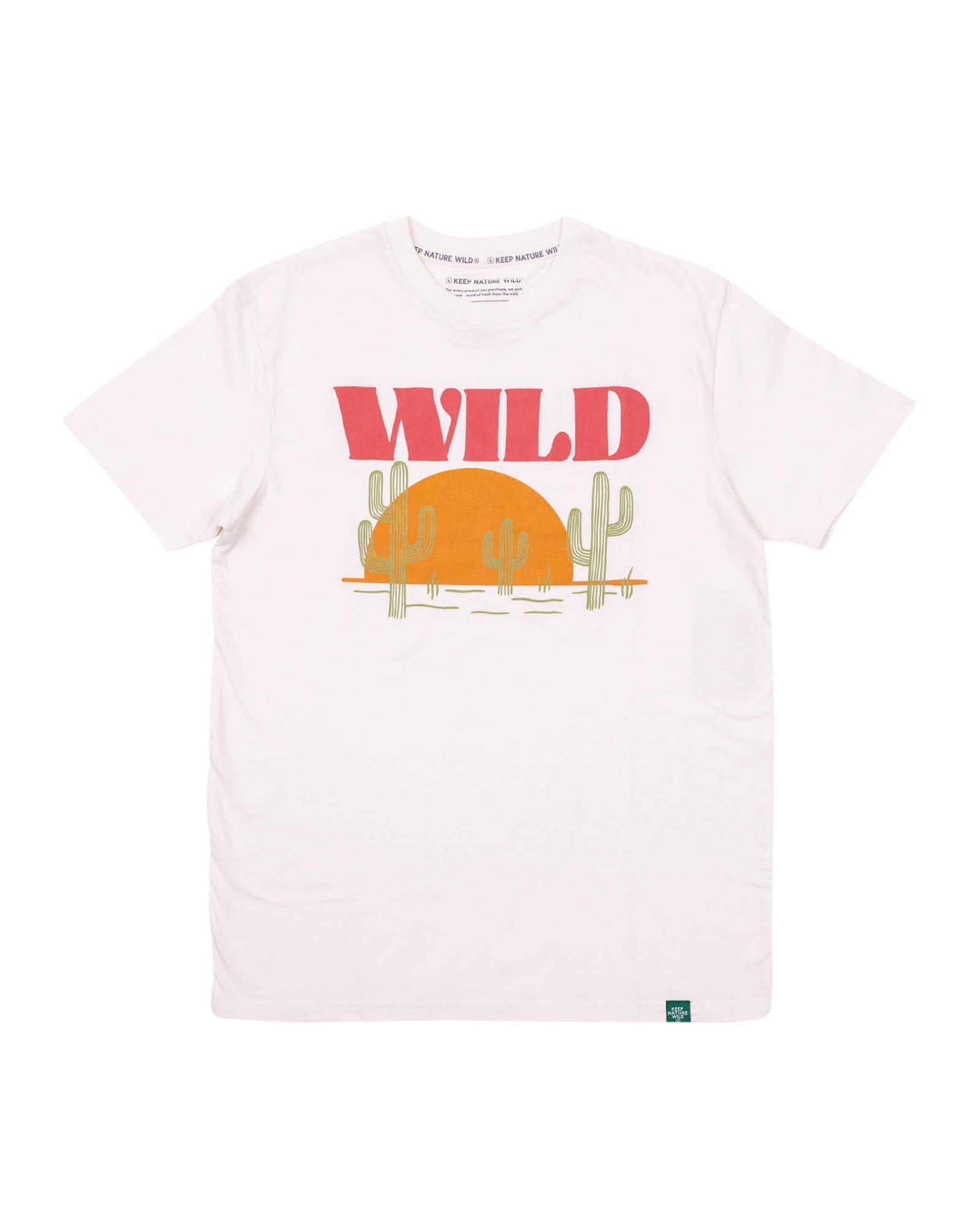 Keep Nature Wild Tee Sunset Chaser Unisex Tee | Natural