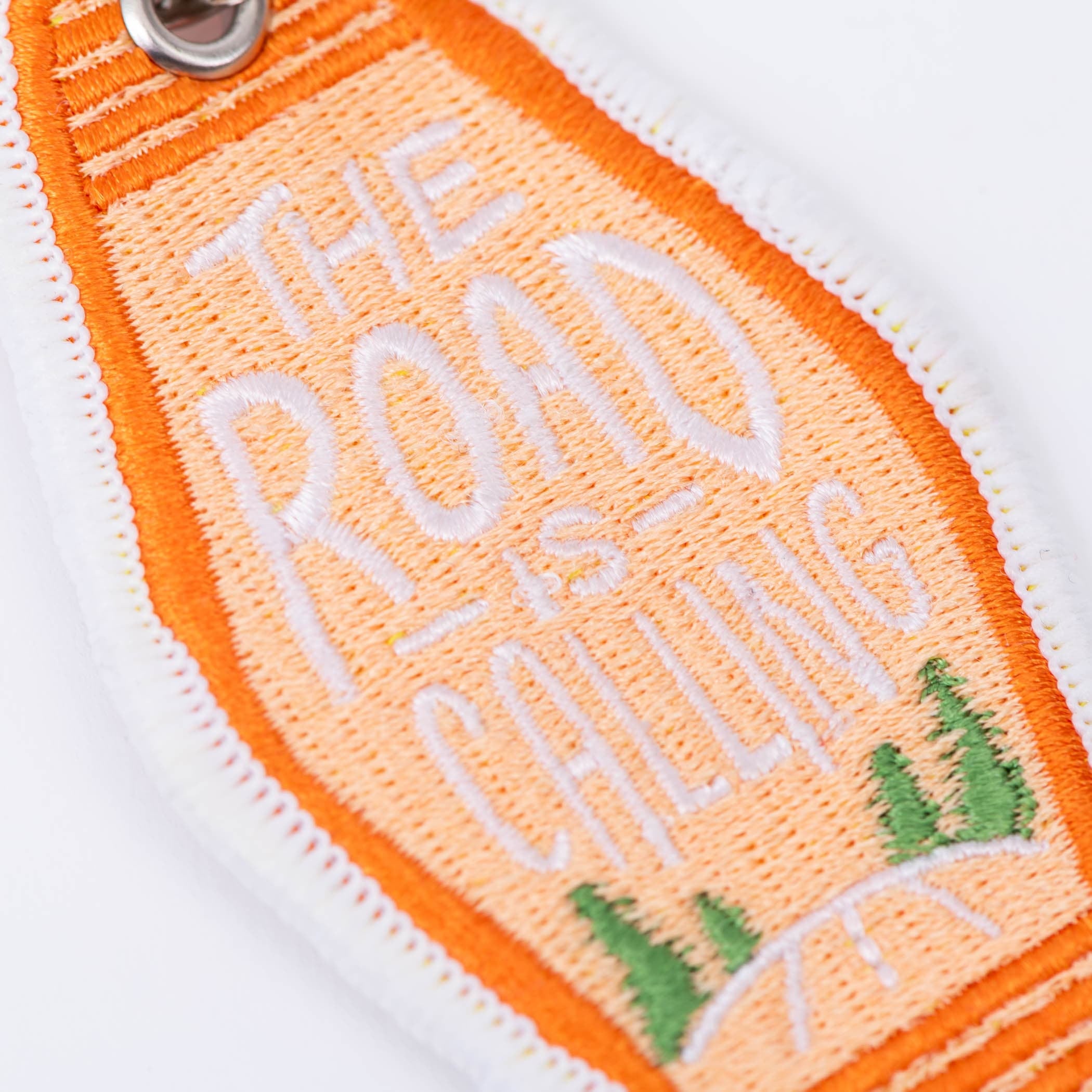 Keep Nature Wild Key Ring The Road is Calling | Patch Keychain