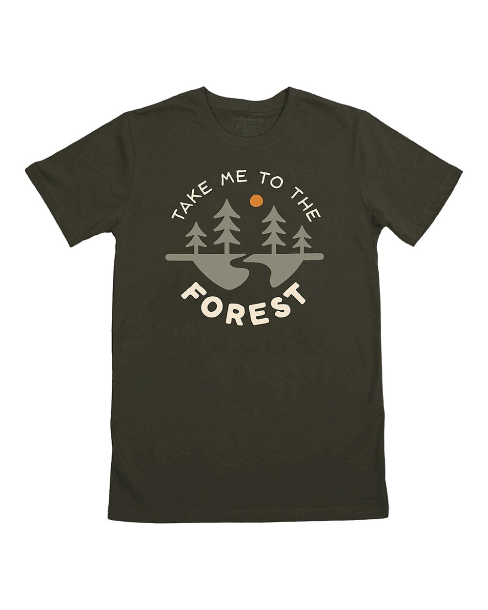 Keep Nature Wild Tee To the Forest Unisex Tee | Dark Olive