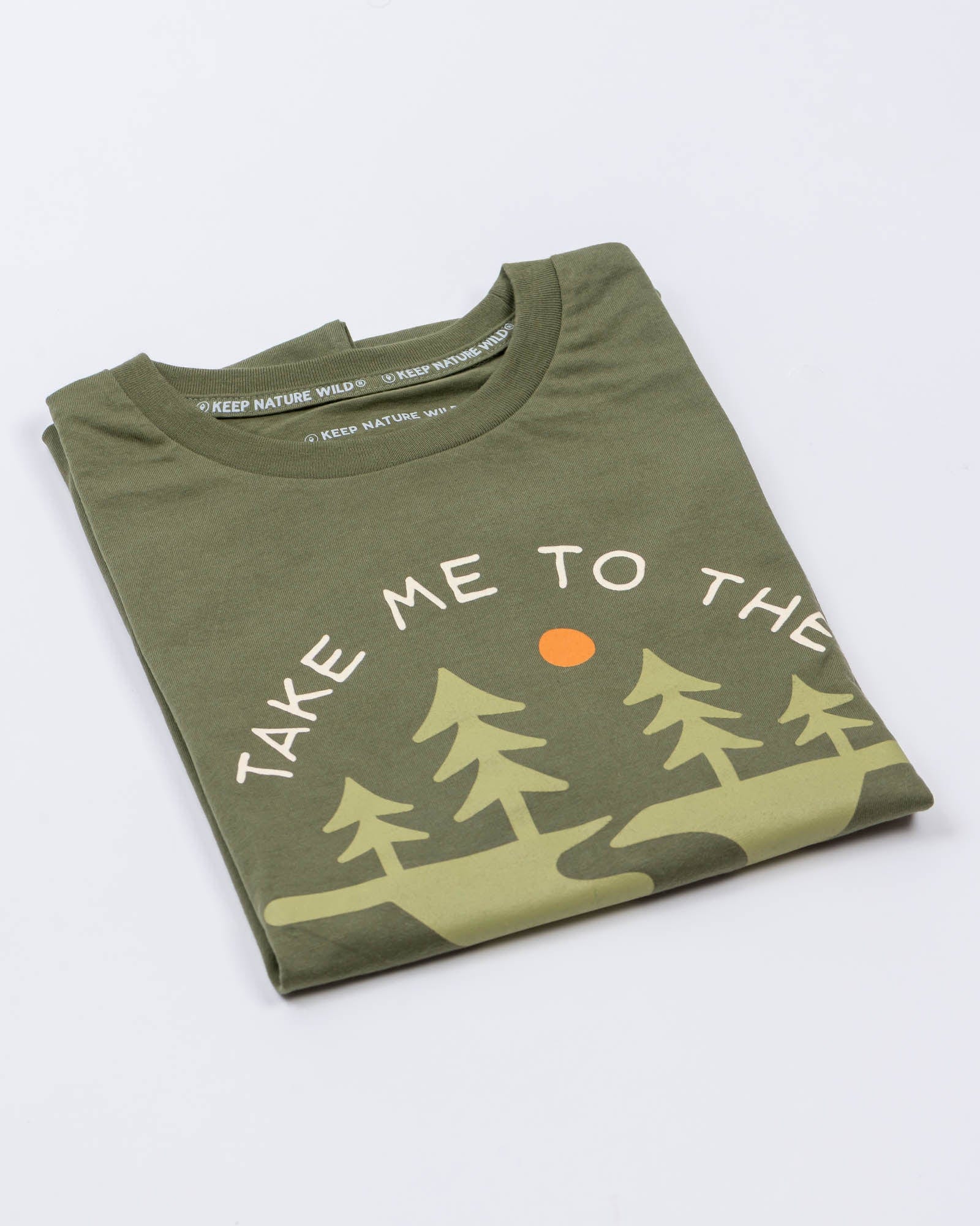 Keep Nature Wild Tee To the Forest Unisex Tee | Olive