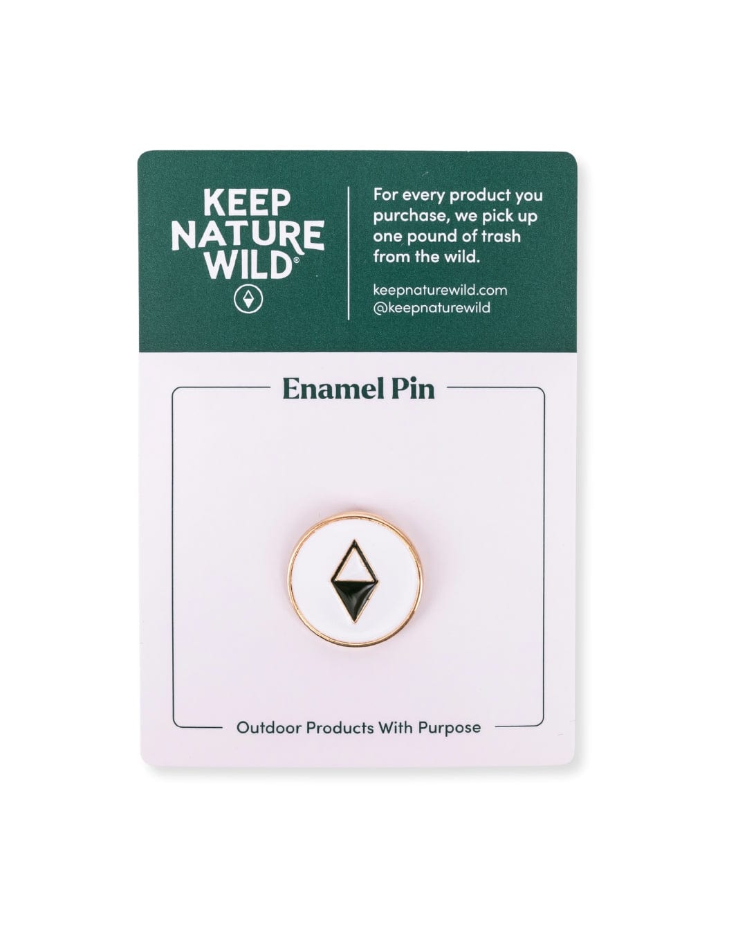 Keep Nature Wild Pin True North Compass | Enamel Pin