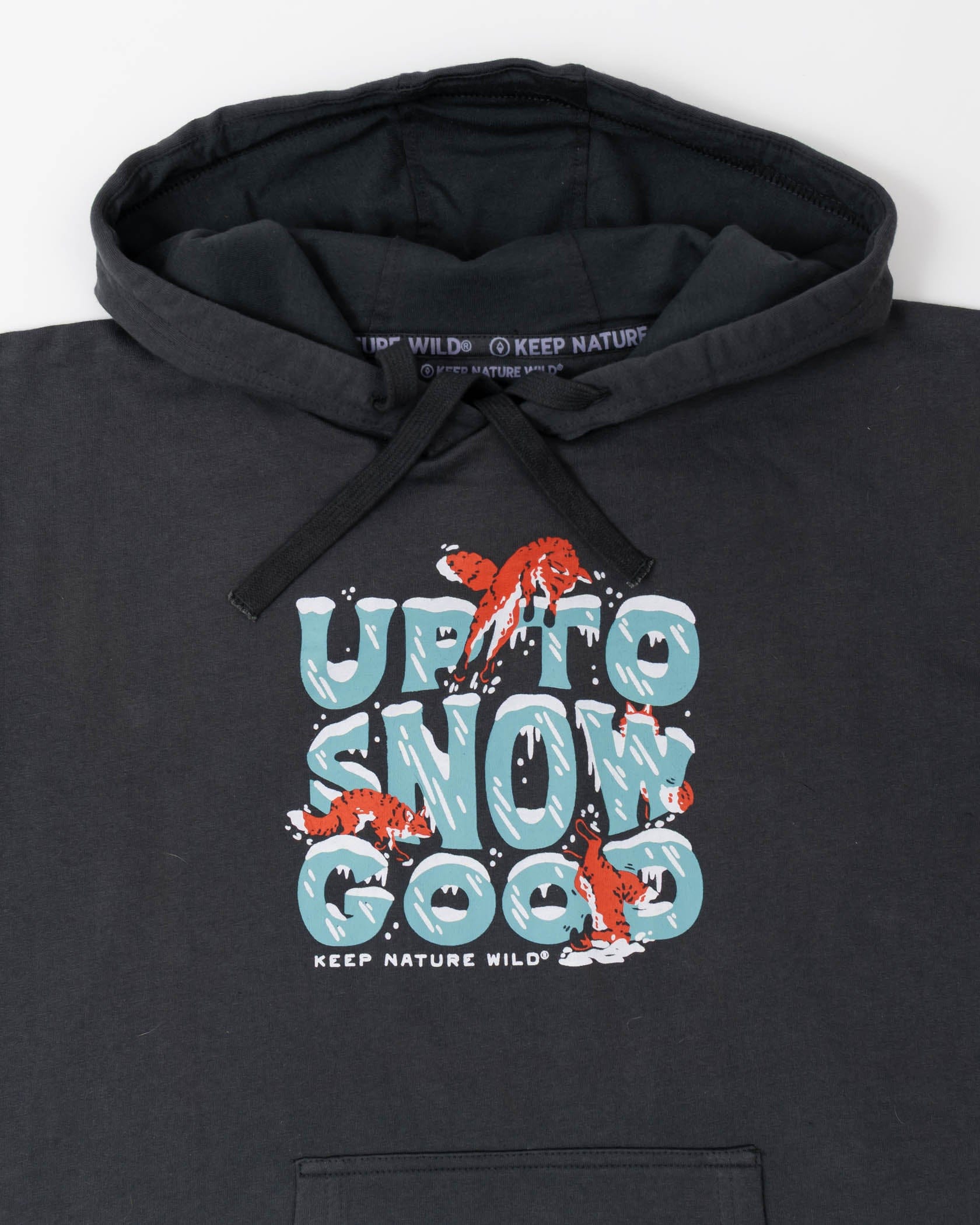 Up To Snow Good Pullover Hoodie | Coal