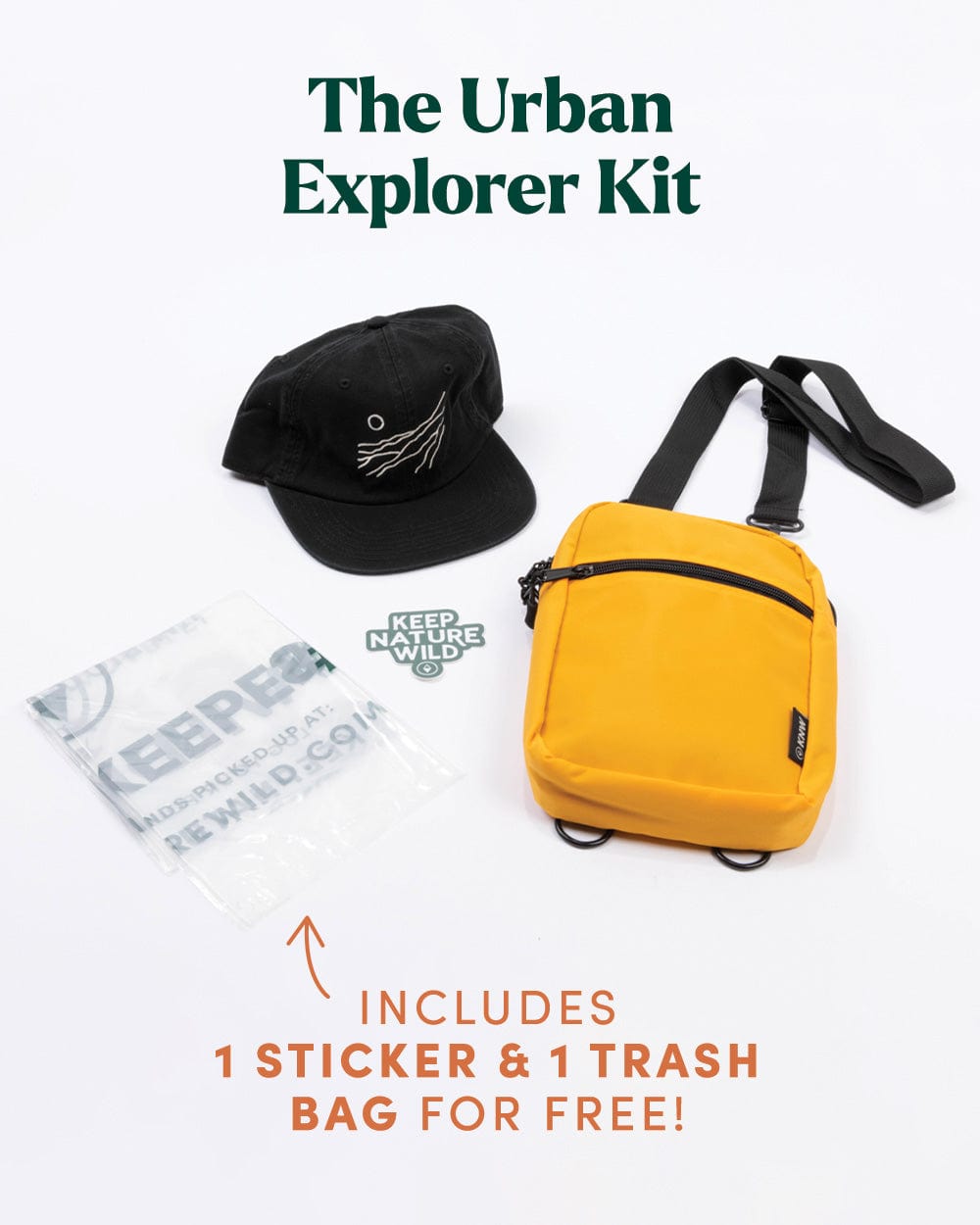 Keep Nature Wild Urban Explorer Kit - Marigold