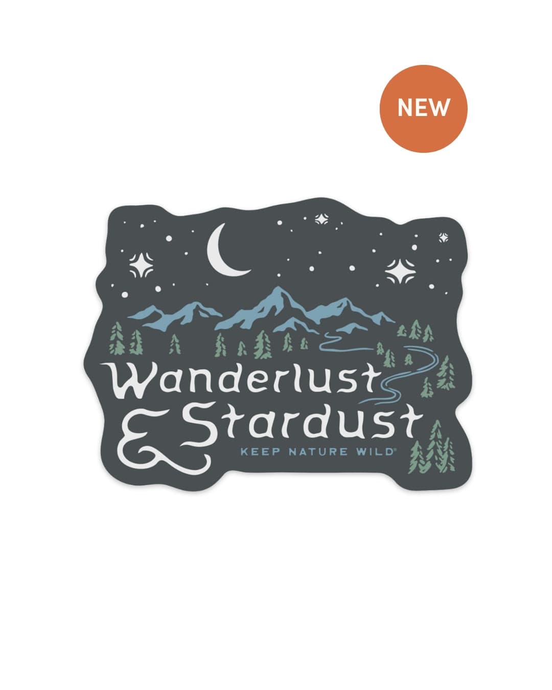 Keep Nature Wild Sticker Wanderlust & Stardust | Sticker