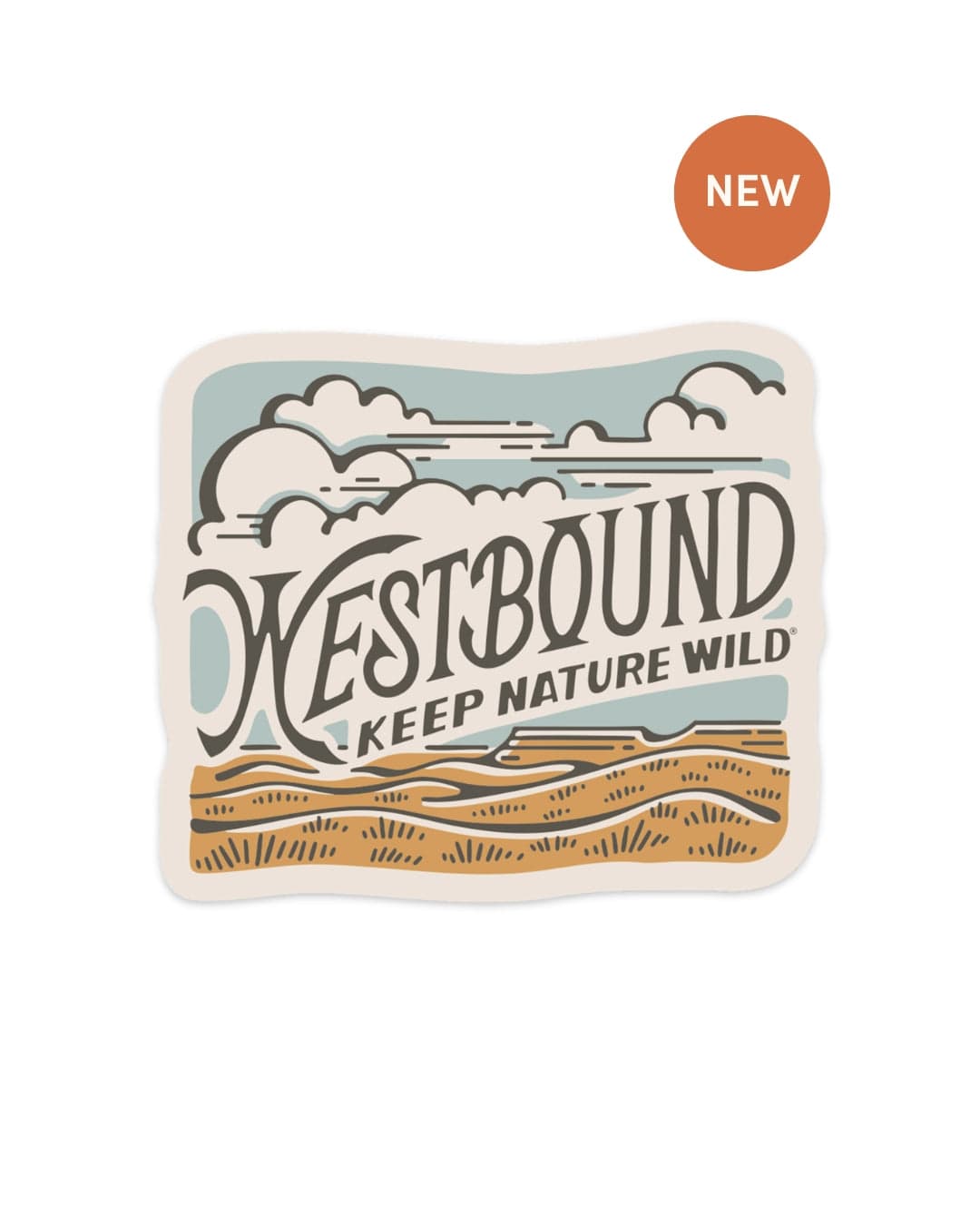 Keep Nature Wild Sticker Westbound | Sticker