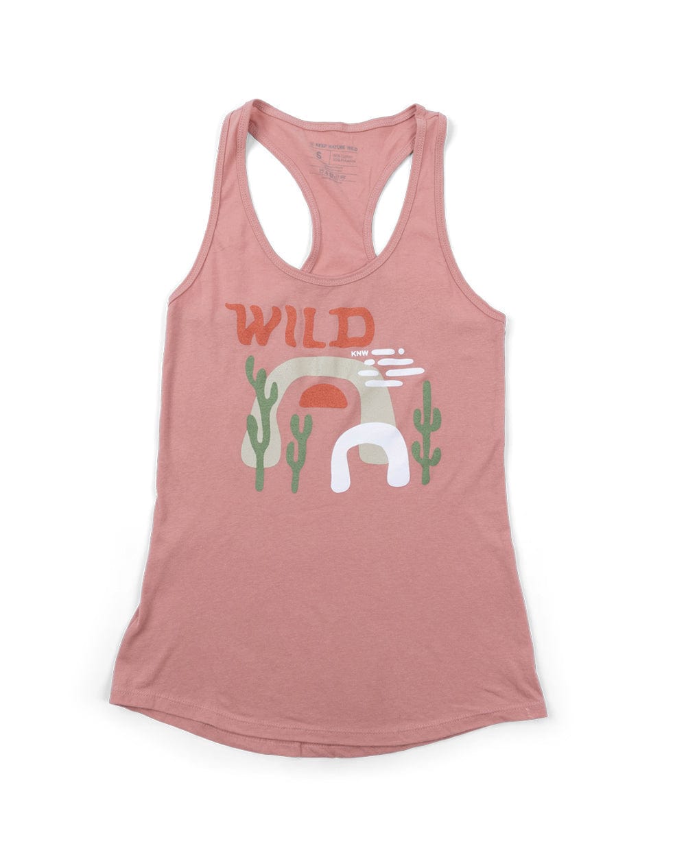 Keep Nature Wild Wild Arches Women’s Racerback Tank | Rose