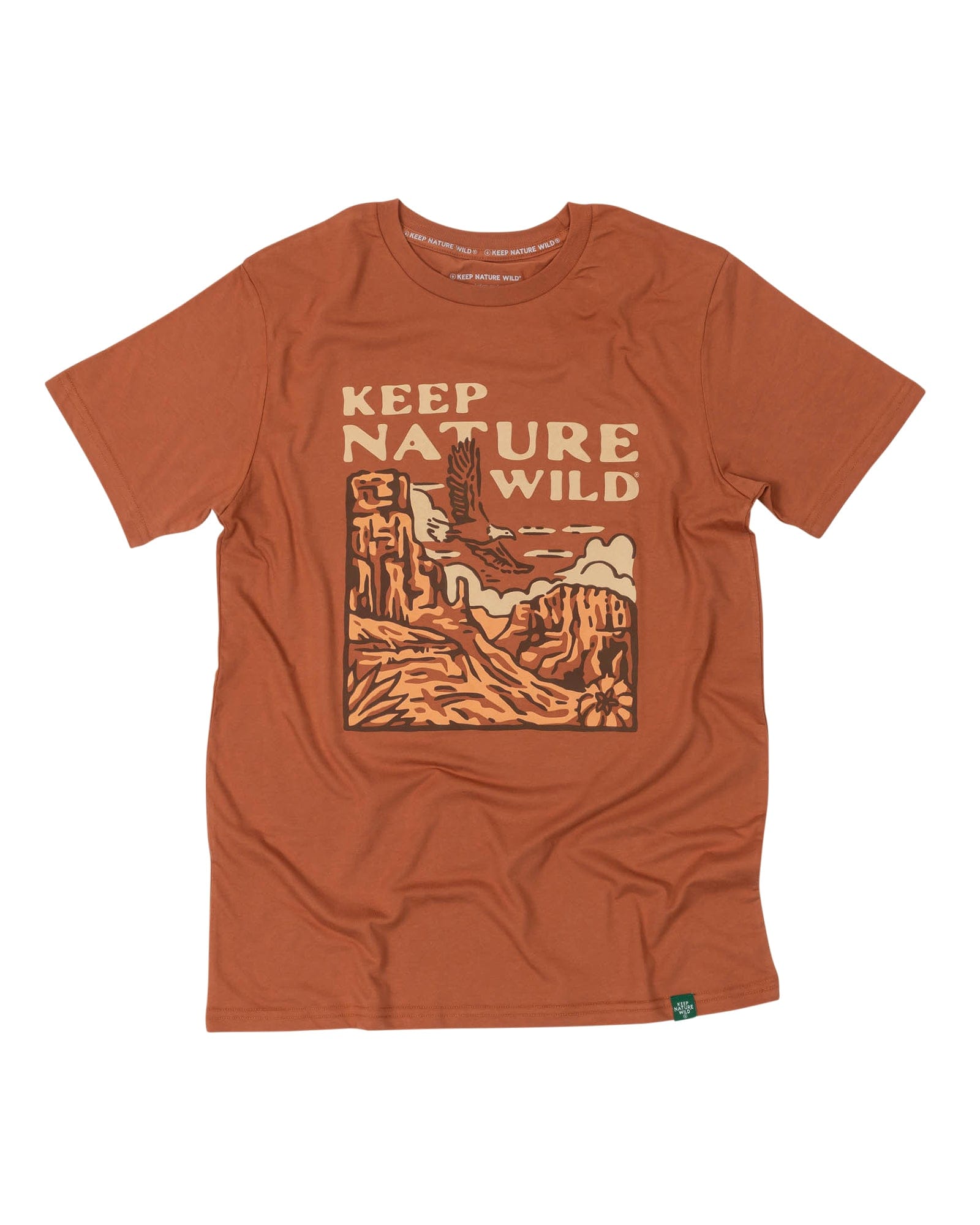Keep Nature Wild Tee Wild Canyon Unisex Tee | Redwood