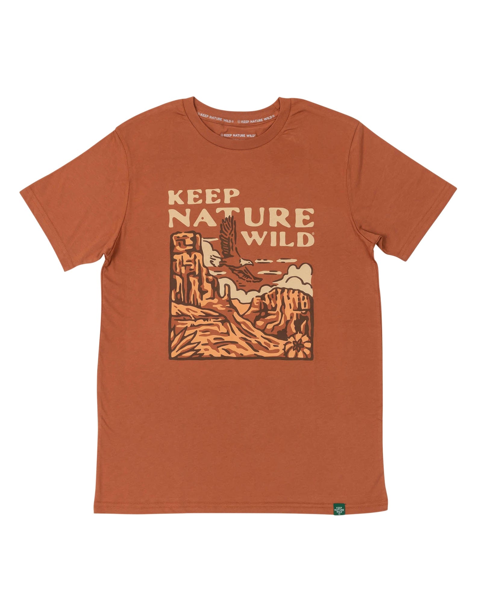 Keep Nature Wild Tee Wild Canyon Unisex Tee | Redwood