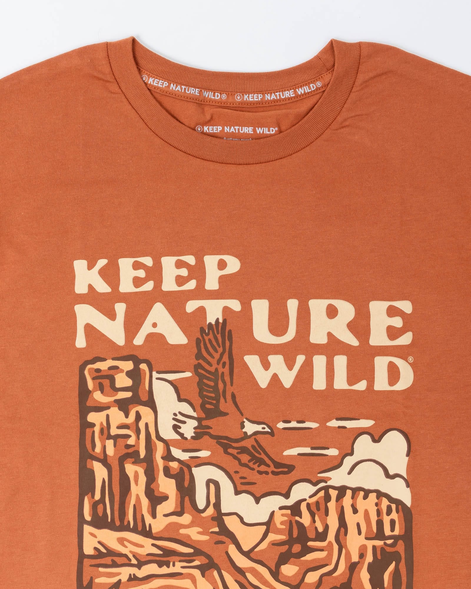 Keep Nature Wild Tee Wild Canyon Unisex Tee | Redwood