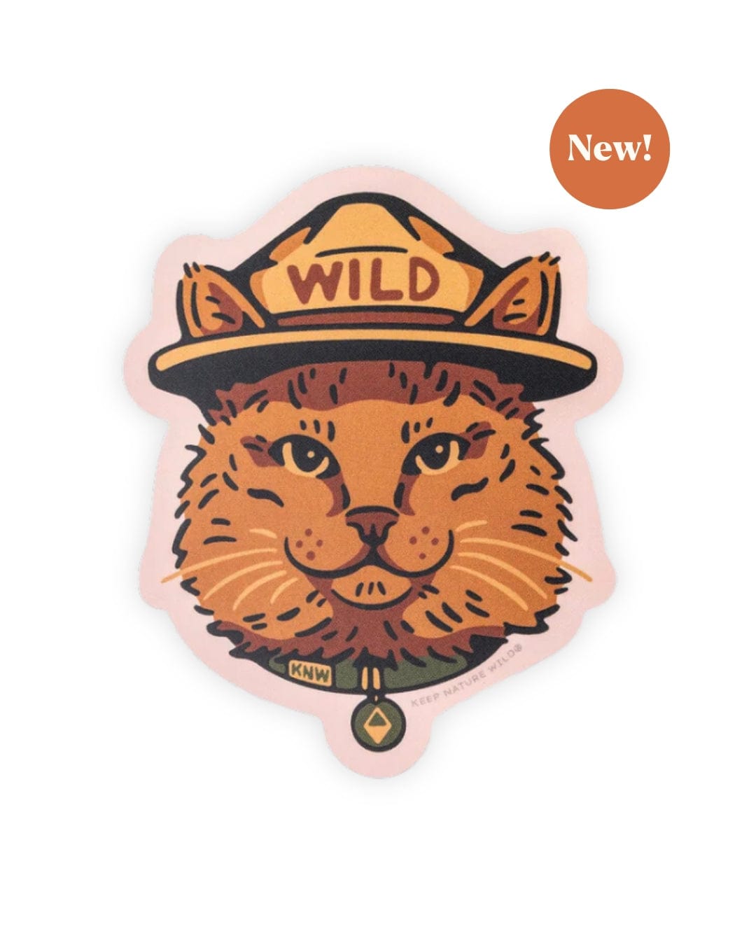 Keep Nature Wild Sticker Wild Cat | Sticker