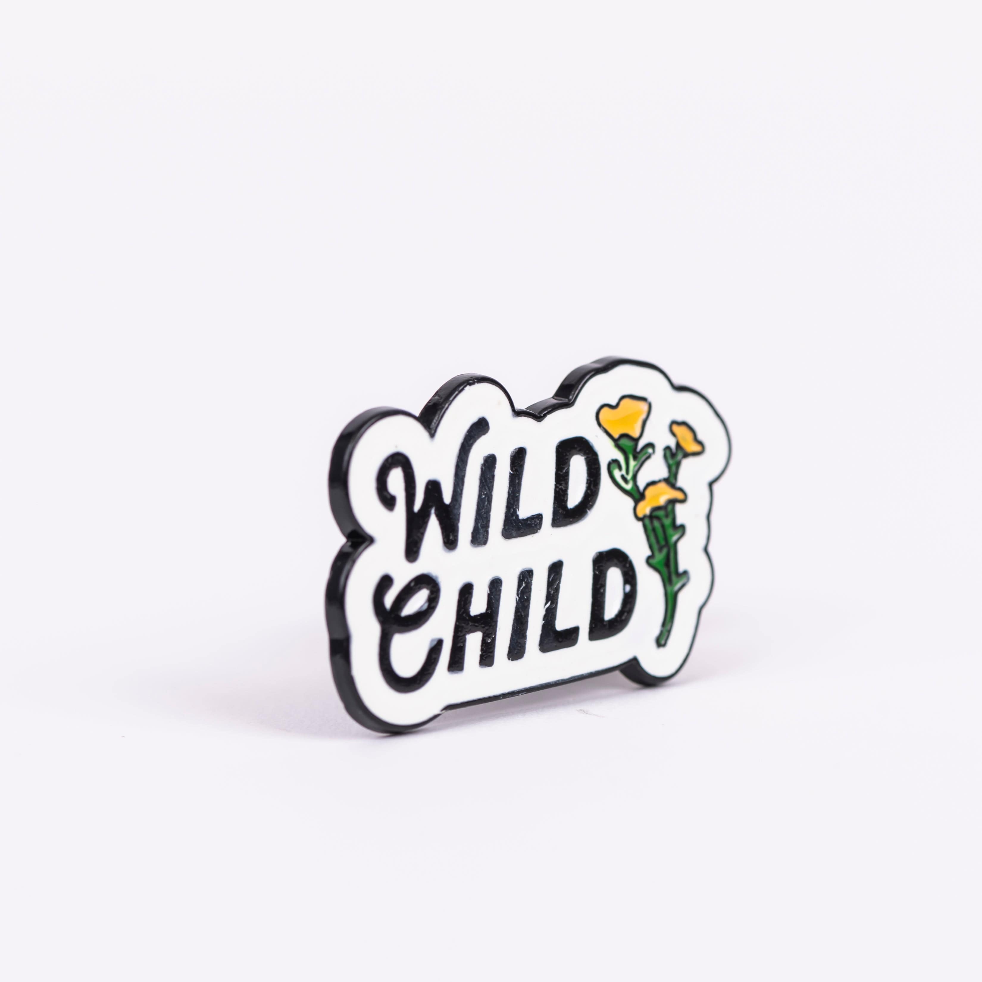 Keep Nature Wild Pin Wild Child | Enamel Pin