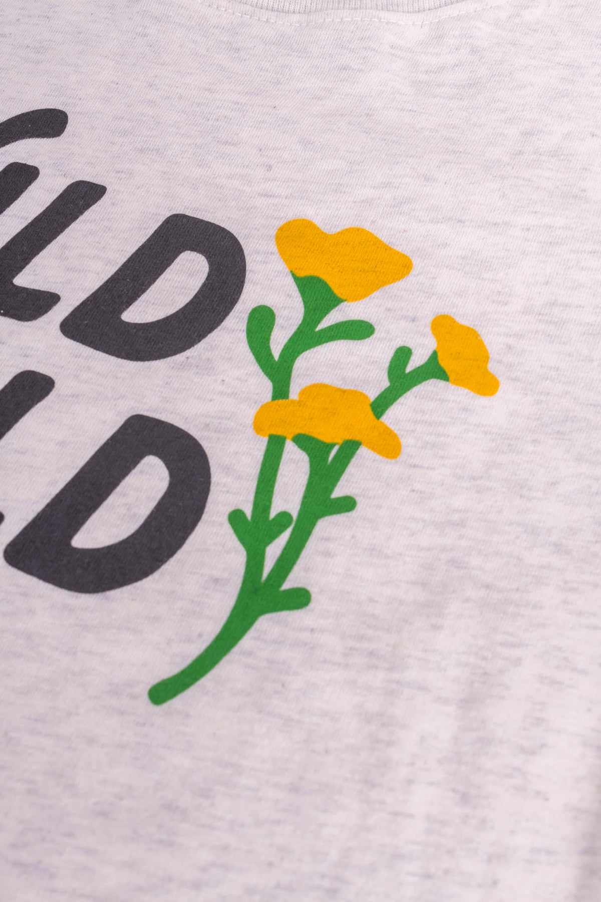 Keep Nature Wild Kids Wild Child Toddler Tee | Natural Heather