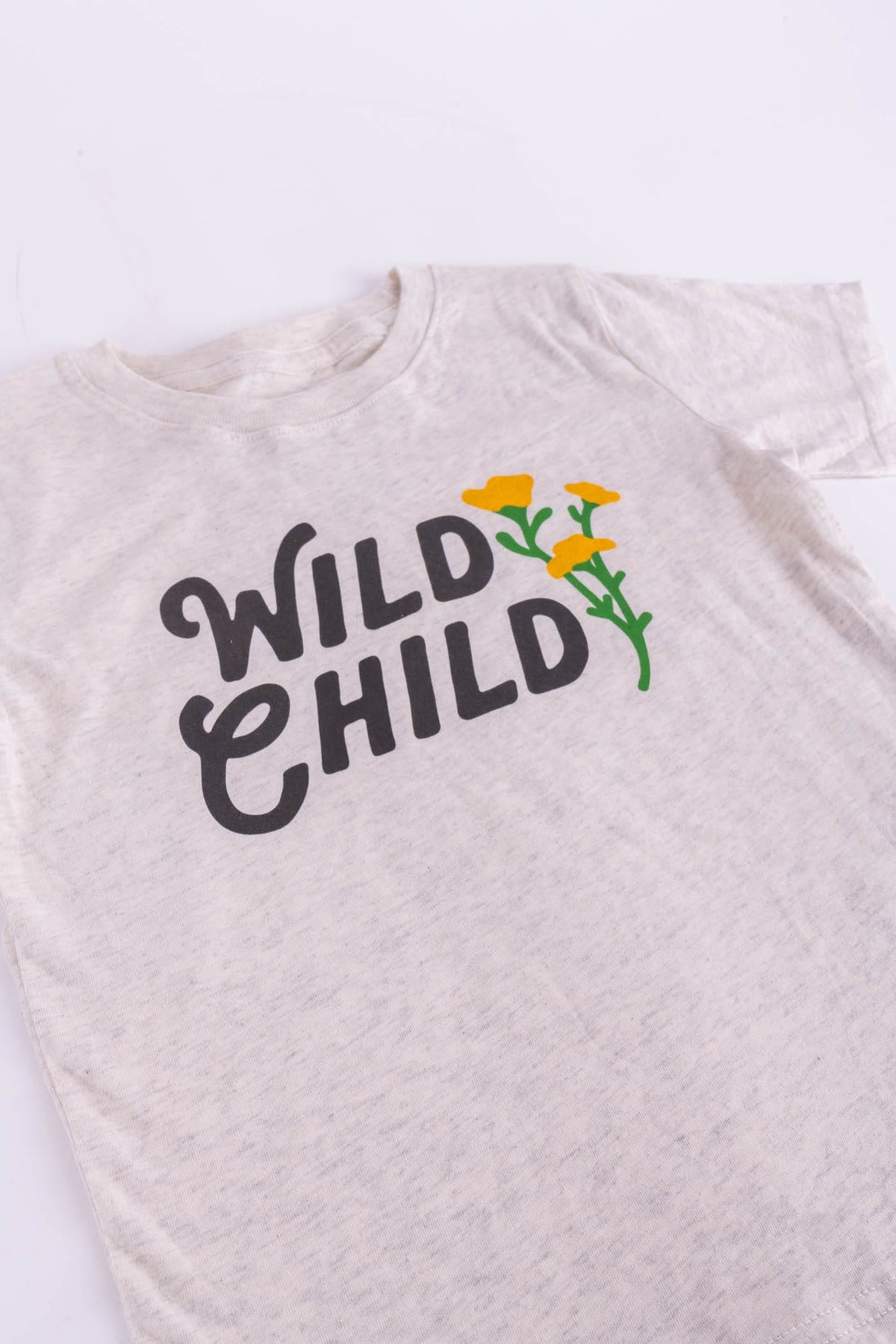 Keep Nature Wild Kids Wild Child Toddler Tee | Natural Heather