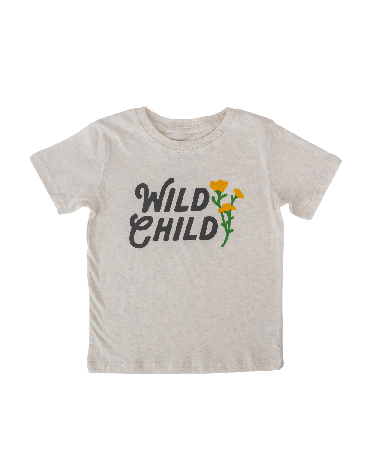 Keep Nature Wild Kids Wild Child Toddler Tee | Natural Heather