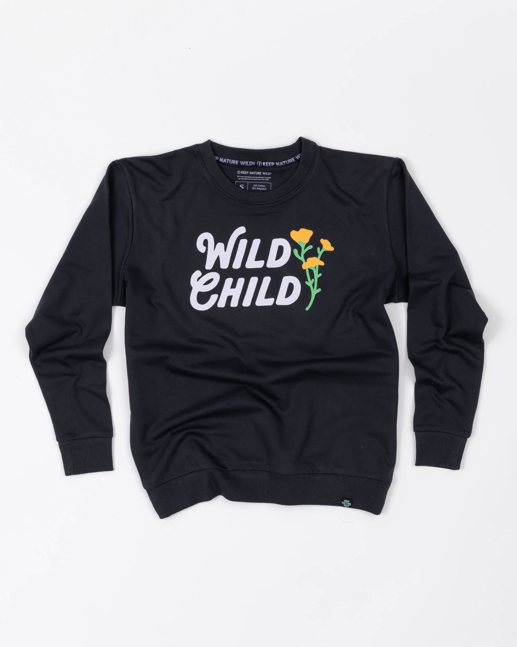 Keep Nature Wild Outerwear Wild Child Unisex Crewneck Sweatshirt | Coal
