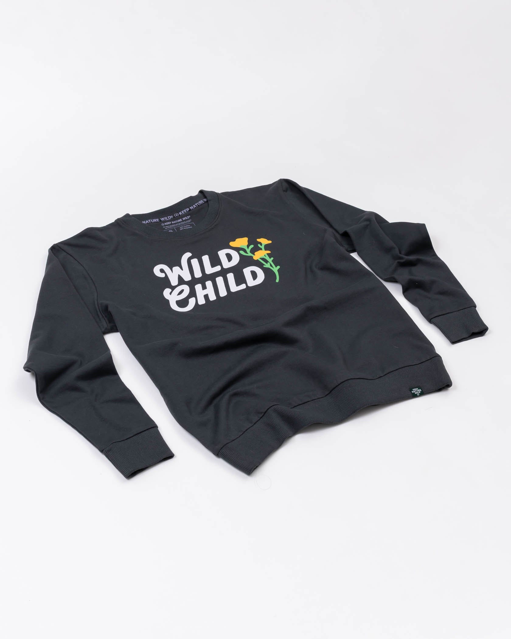 Keep Nature Wild Outerwear Wild Child Unisex Crewneck Sweatshirt | Coal