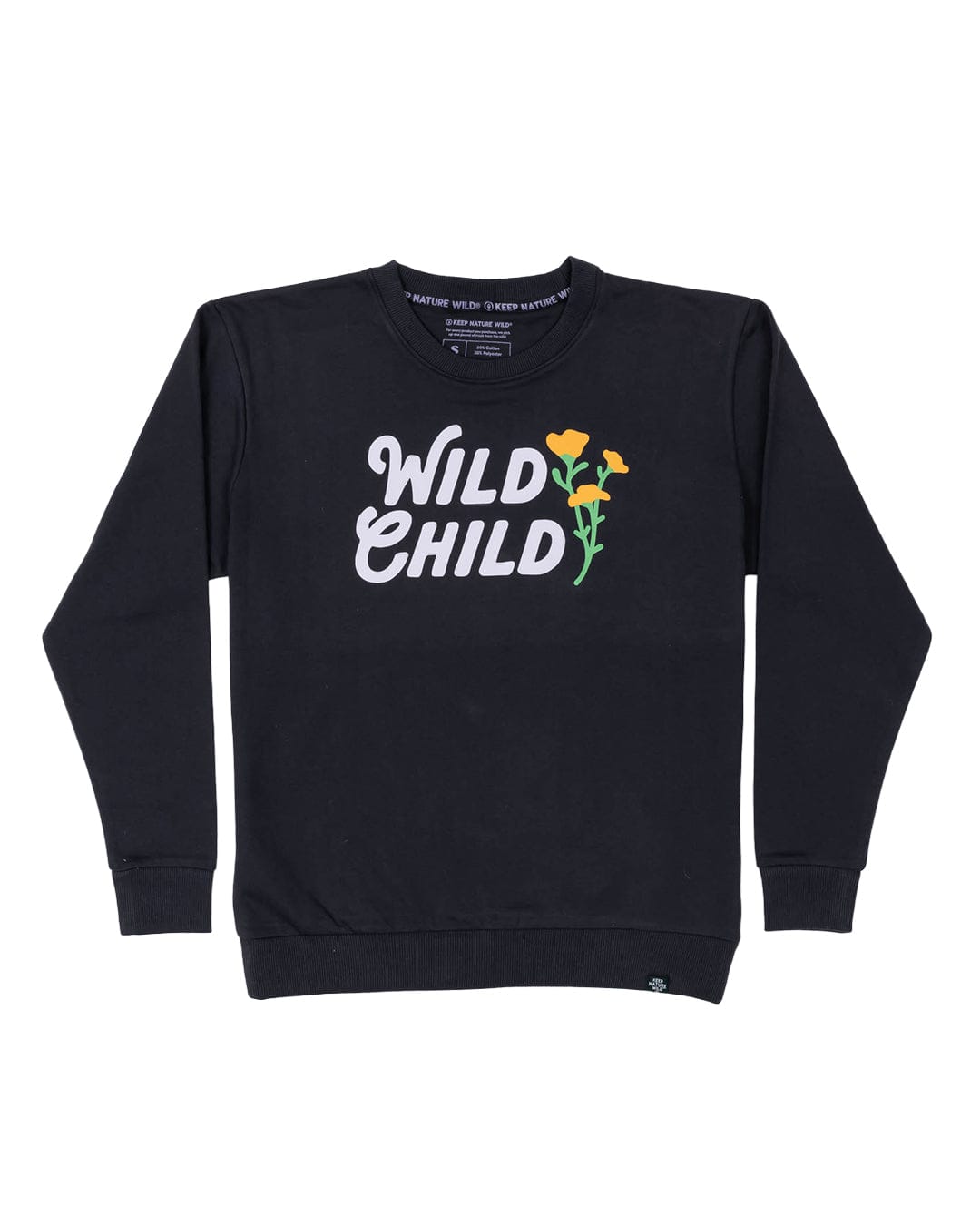 Keep Nature Wild Outerwear Wild Child Unisex Crewneck Sweatshirt | Coal