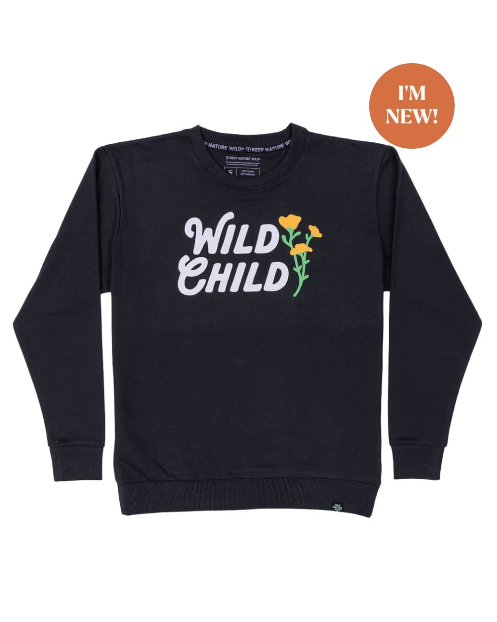 Keep Nature Wild Outerwear Wild Child Unisex Crewneck Sweatshirt | Coal