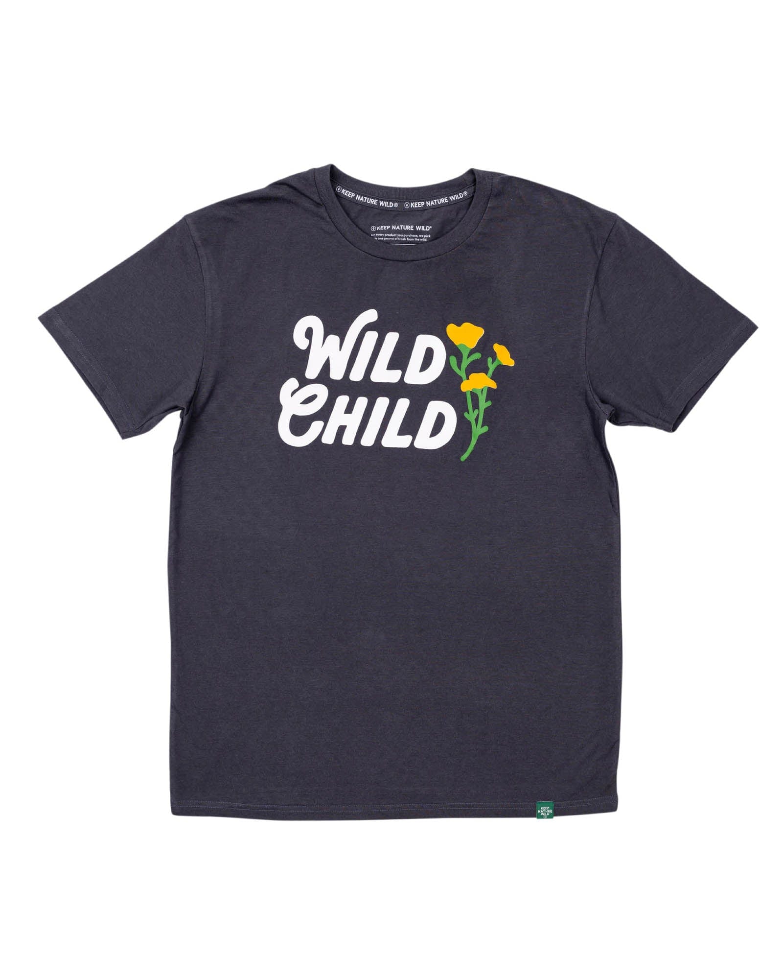 Keep Nature Wild Tee Wild Child Unisex Tee | Coal