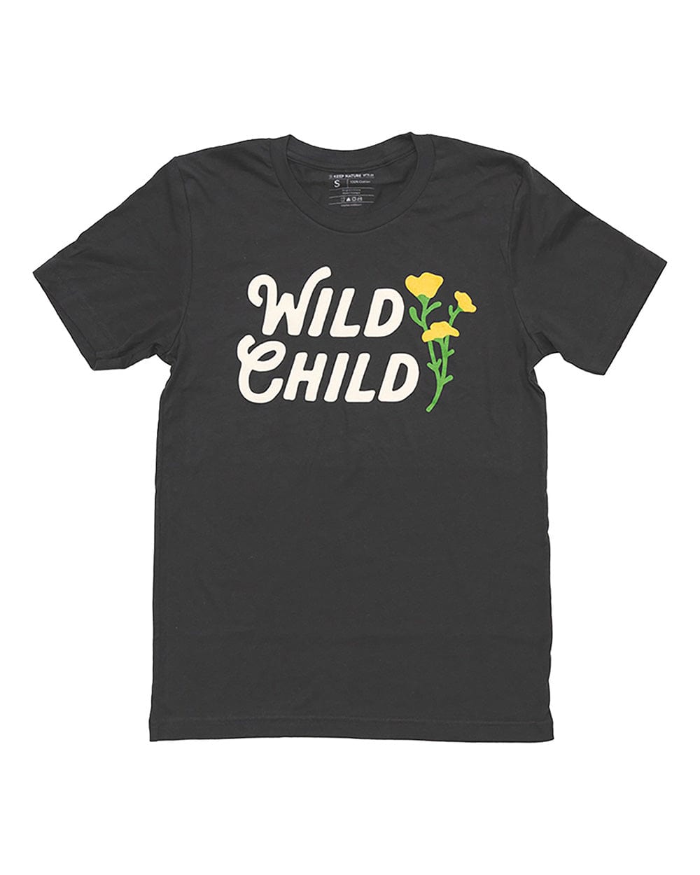 Keep Nature Wild Tee Wild Child Unisex Tee | Coal