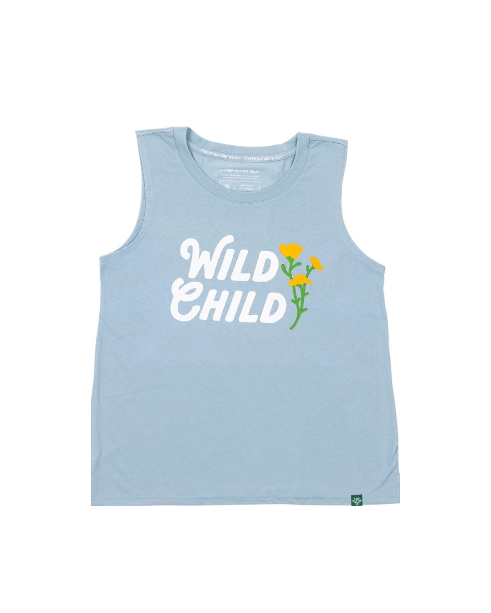 Keep Nature Wild Tank Wild Child Women's Muscle Tank | Morning Mist