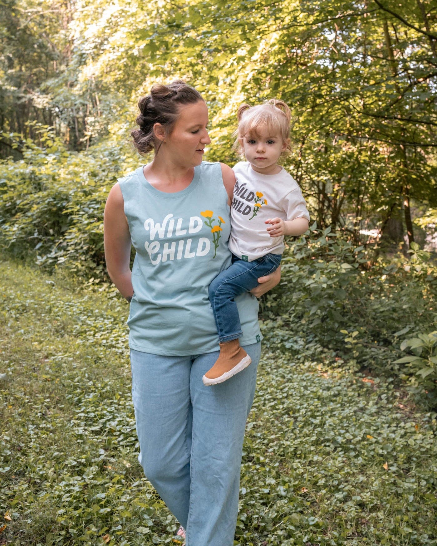 Keep Nature Wild Tank Wild Child Women's Muscle Tank | Morning Mist