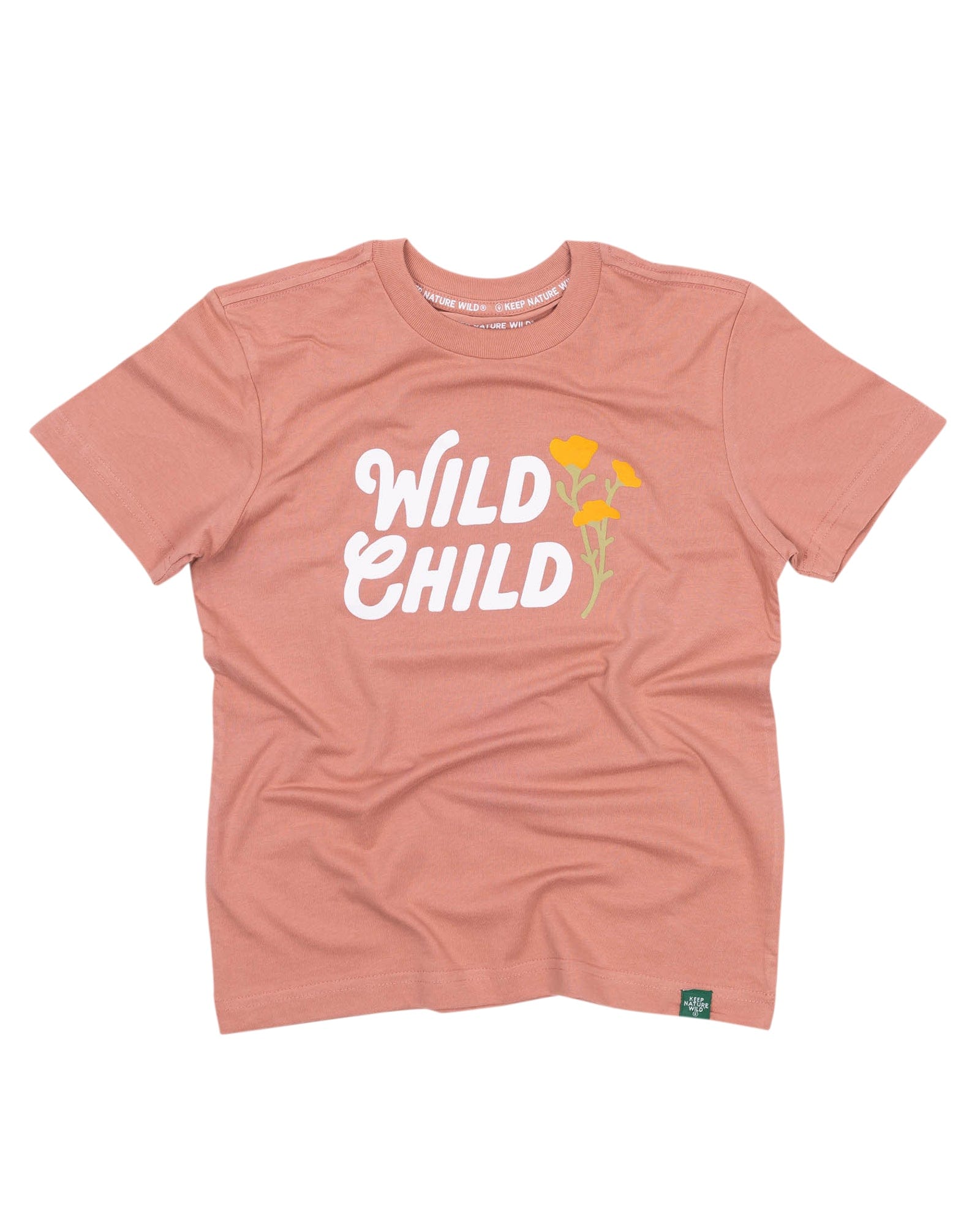 Keep Nature Wild Kids Wild Child Youth Tee | Canyon Rose