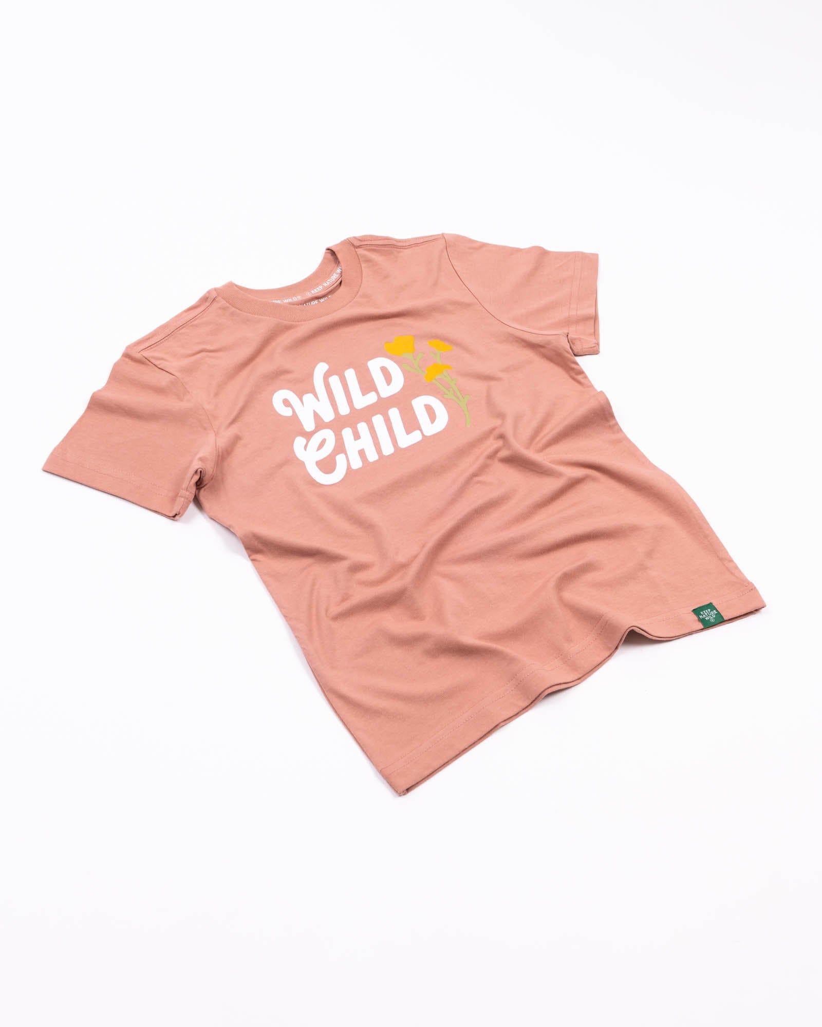 Keep Nature Wild Kids Wild Child Youth Tee | Canyon Rose